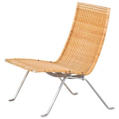 Poul Kjærholm PK-22 Easy Chair by E. Kold Christensen in Denmark