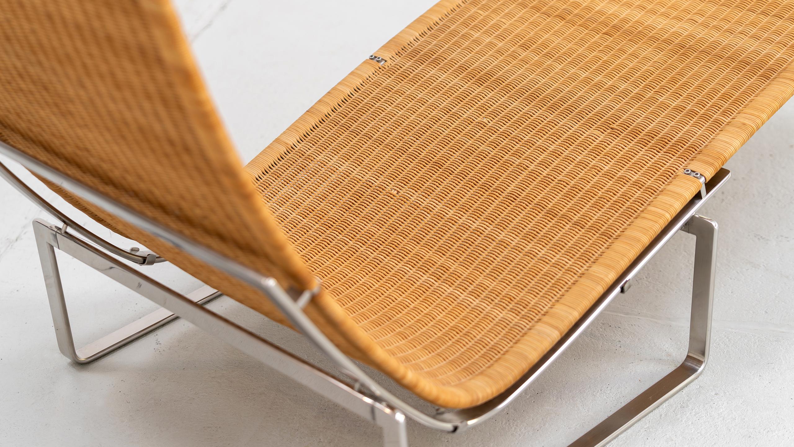 Poul Kjærholm - PK 24 Lounge Chair 1994 by Fritz Hansen Recliner Chaise Longue 2