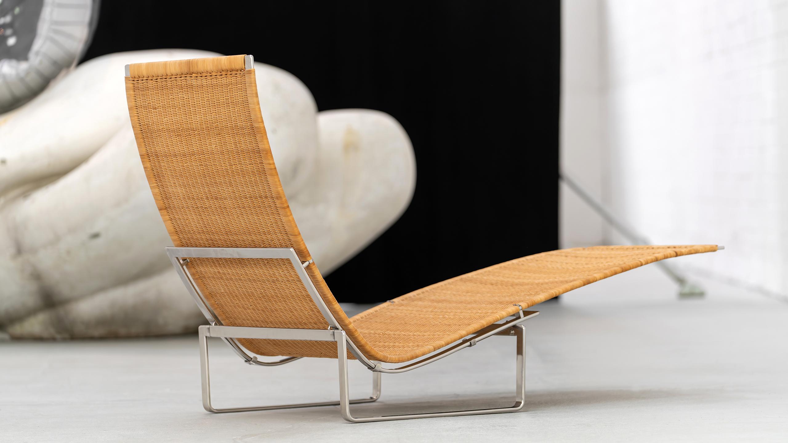 Poul Kjærholm - PK 24 Lounge Chair 1994 by Fritz Hansen Recliner Chaise Longue 5