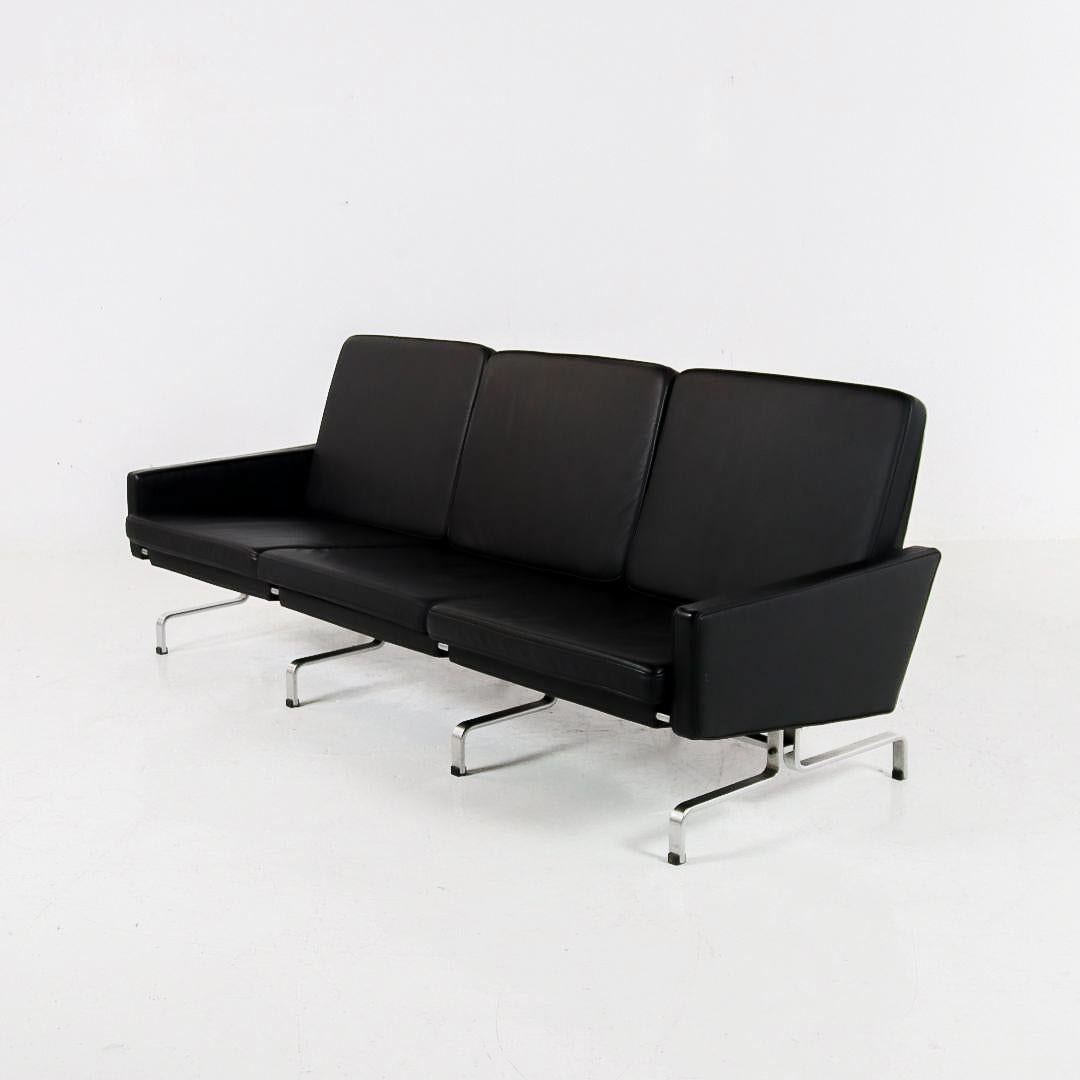 Metal Poul Kjaerholm PK-31/3 Sofa Kold Christensen For Sale