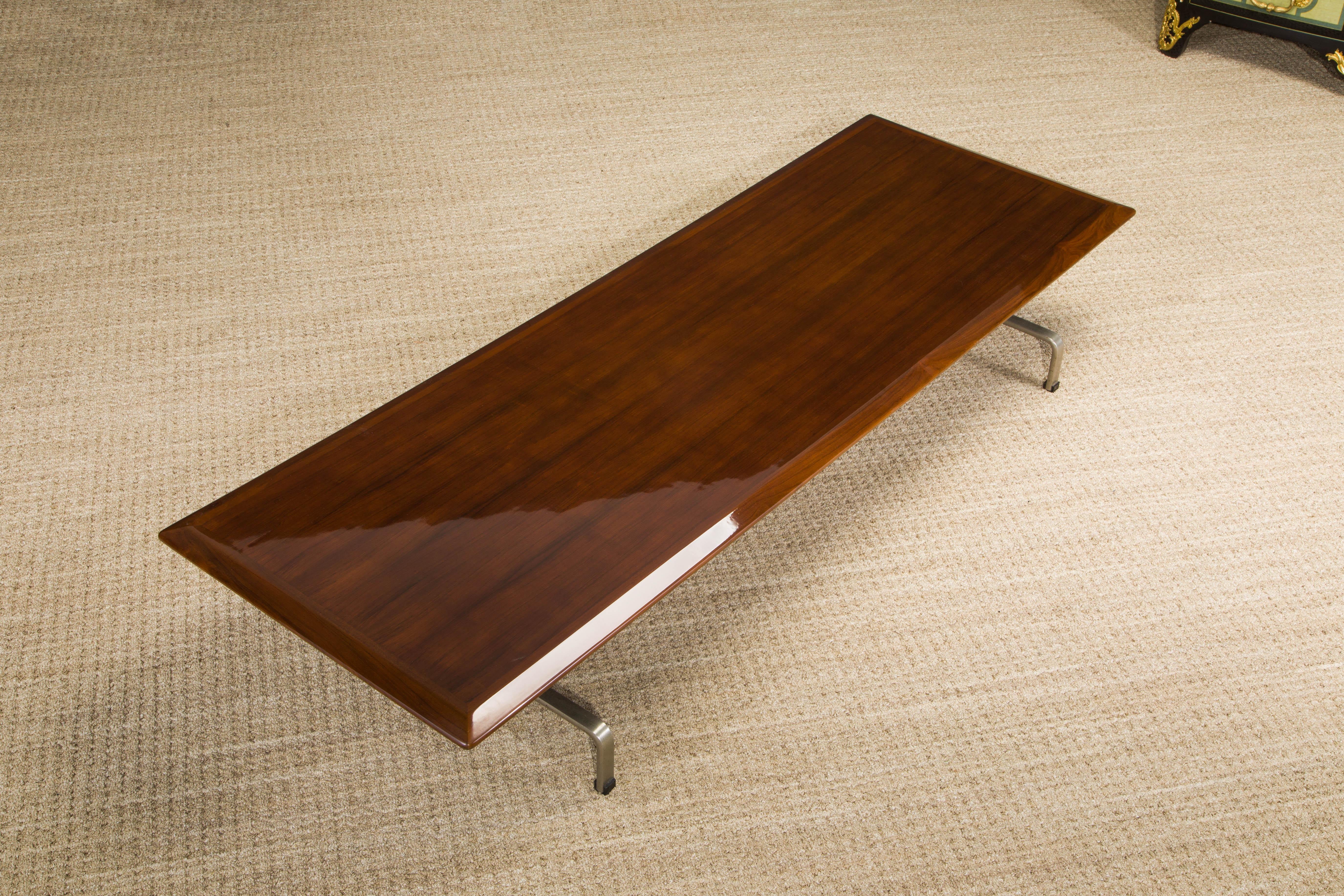 Poul Kjaerholm PK-31 Coffee Table with Rosewood Top, Rare 3