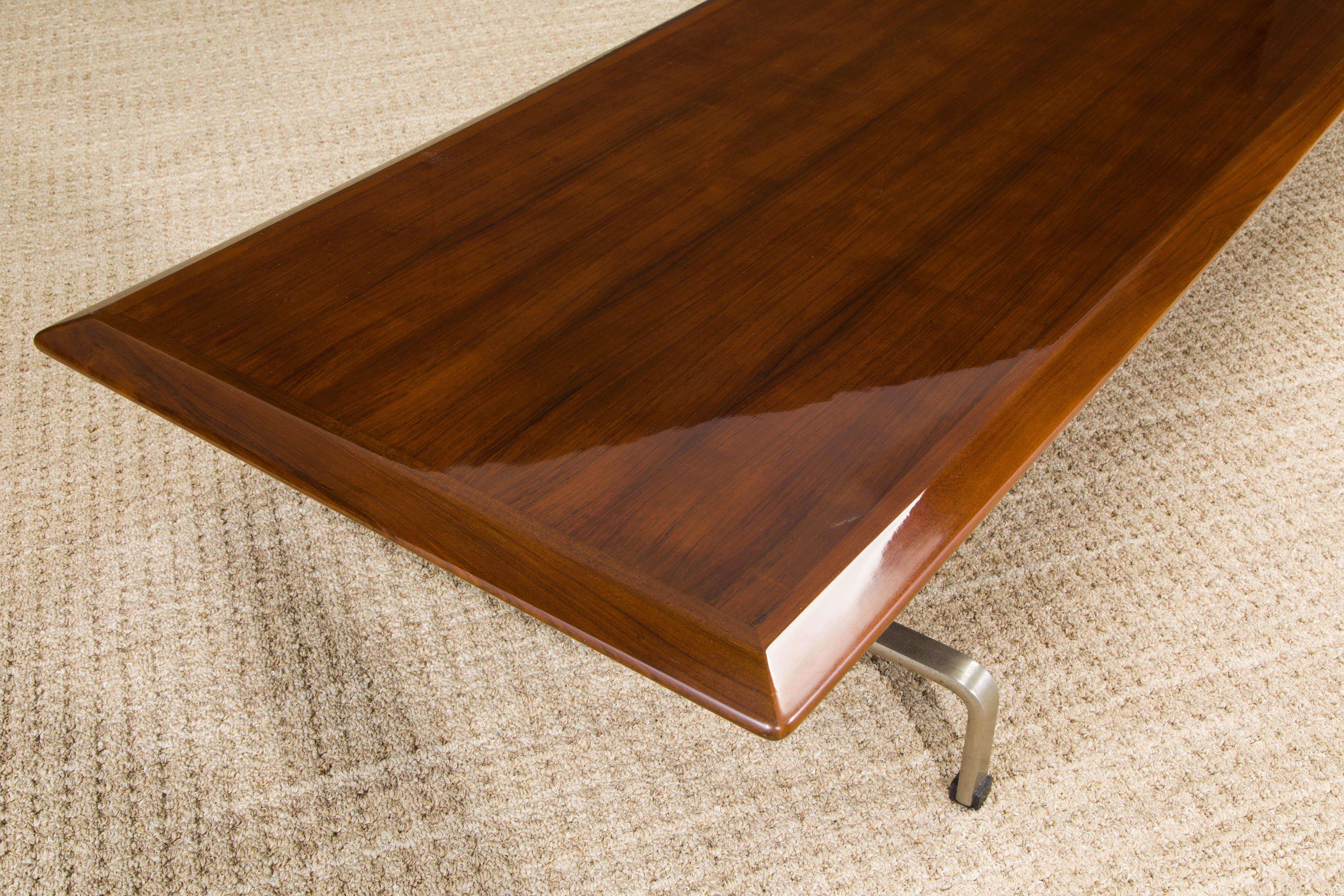 Poul Kjaerholm PK-31 Coffee Table with Rosewood Top, Rare 4
