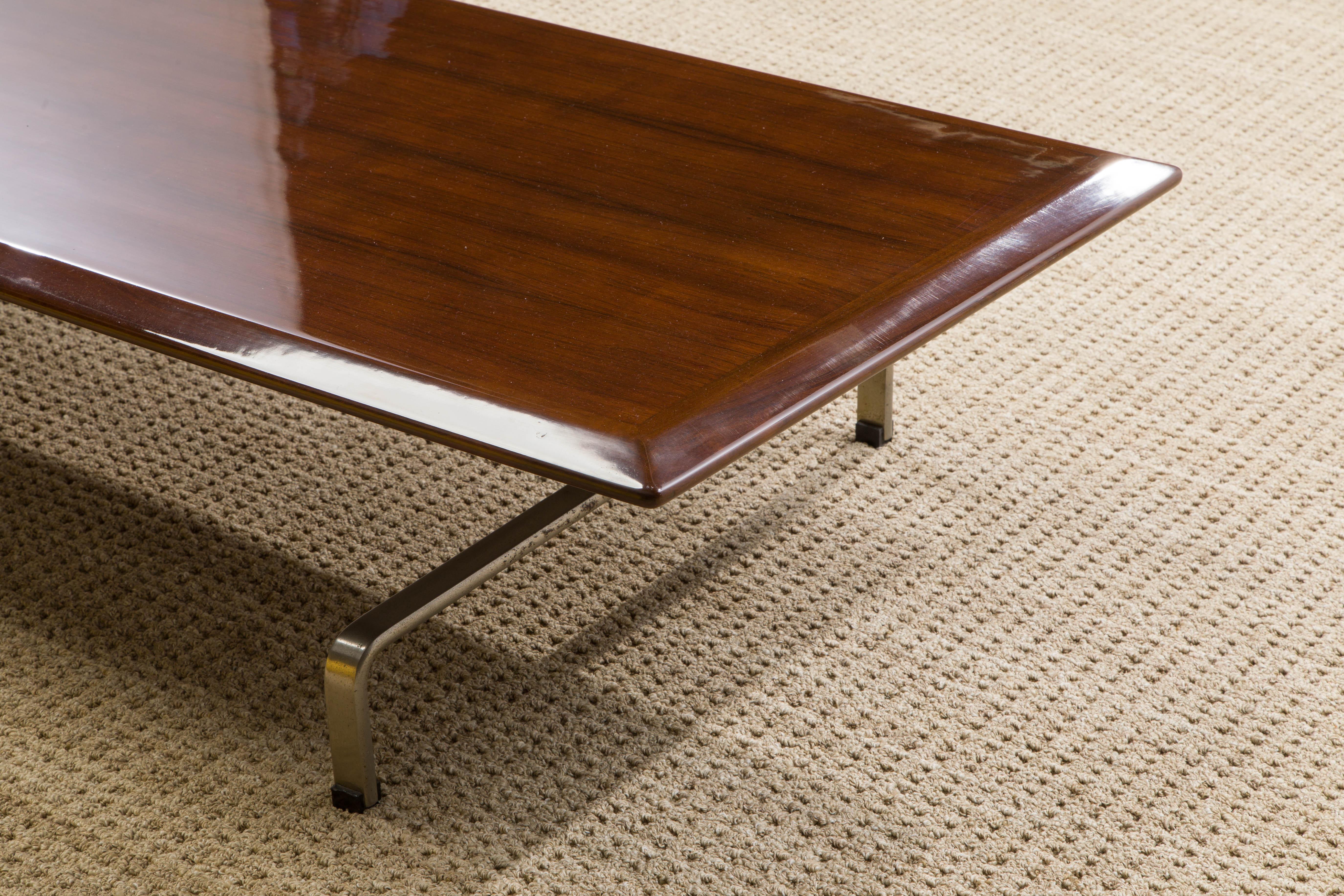 Poul Kjaerholm PK-31 Coffee Table with Rosewood Top, Rare 7