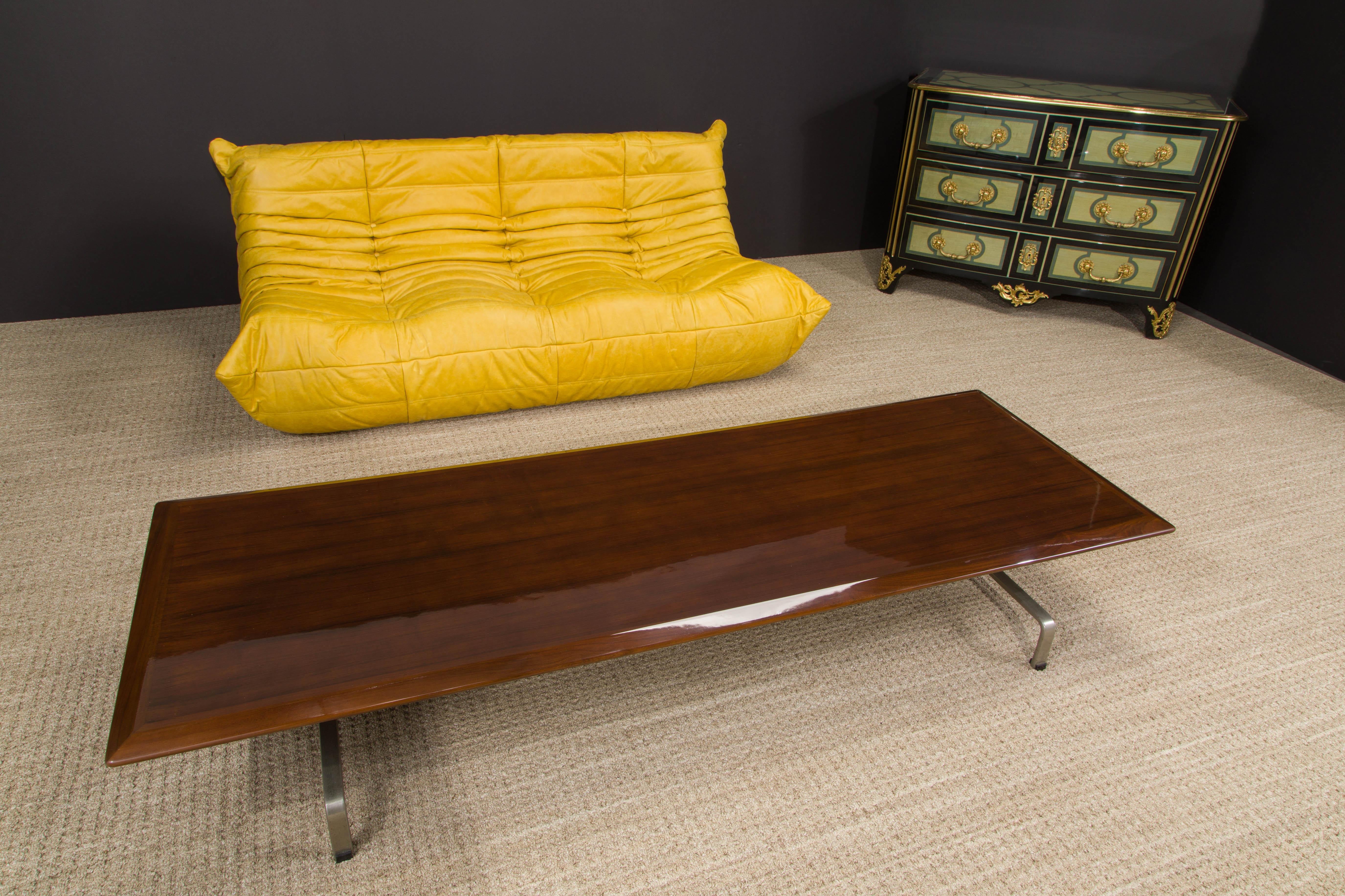 Poul Kjaerholm PK-31 Coffee Table with Rosewood Top, Rare 12