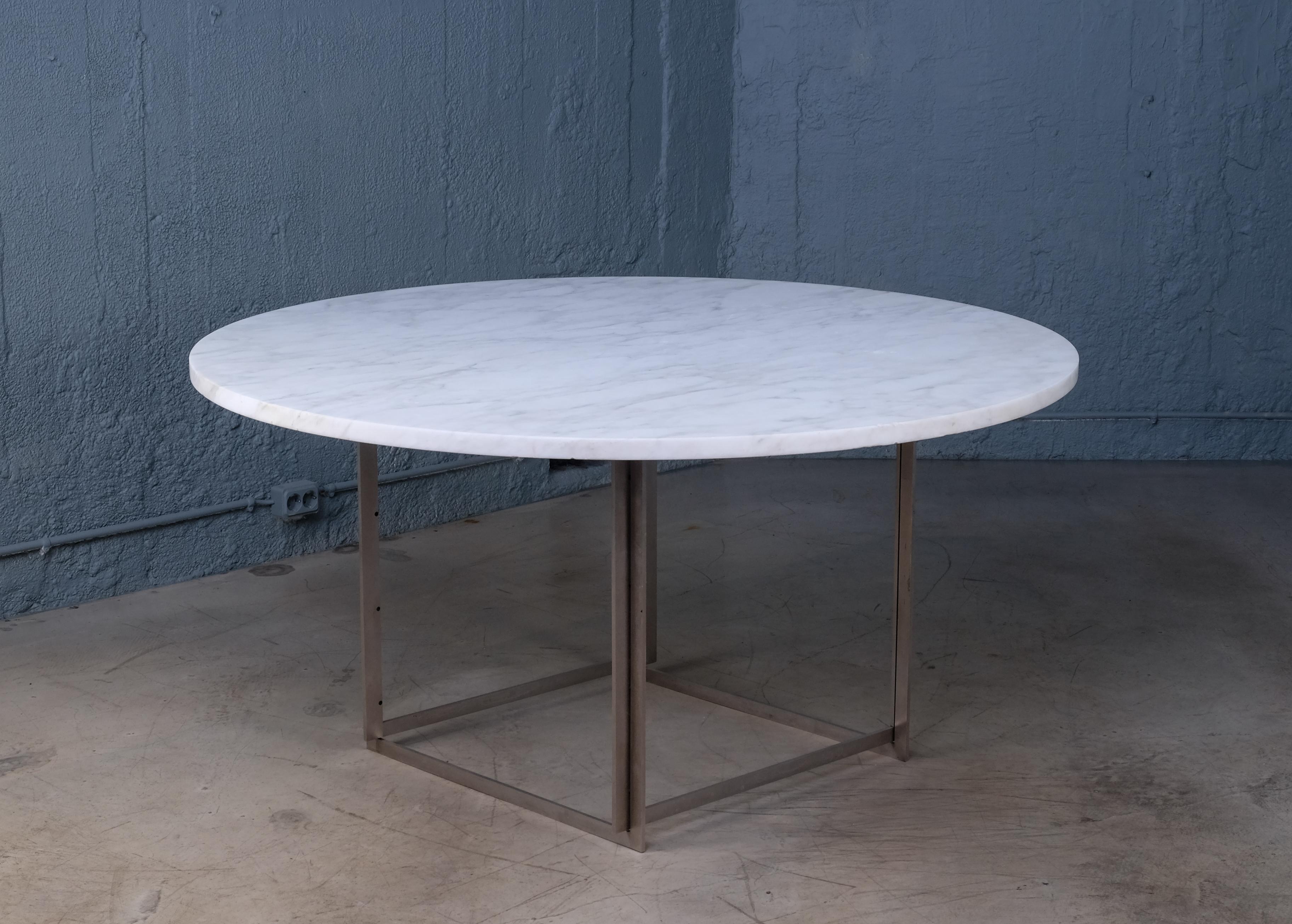 Danish Poul Kjaerholm PK-54 Dining Table by E. Kold Christensen, Denmark For Sale