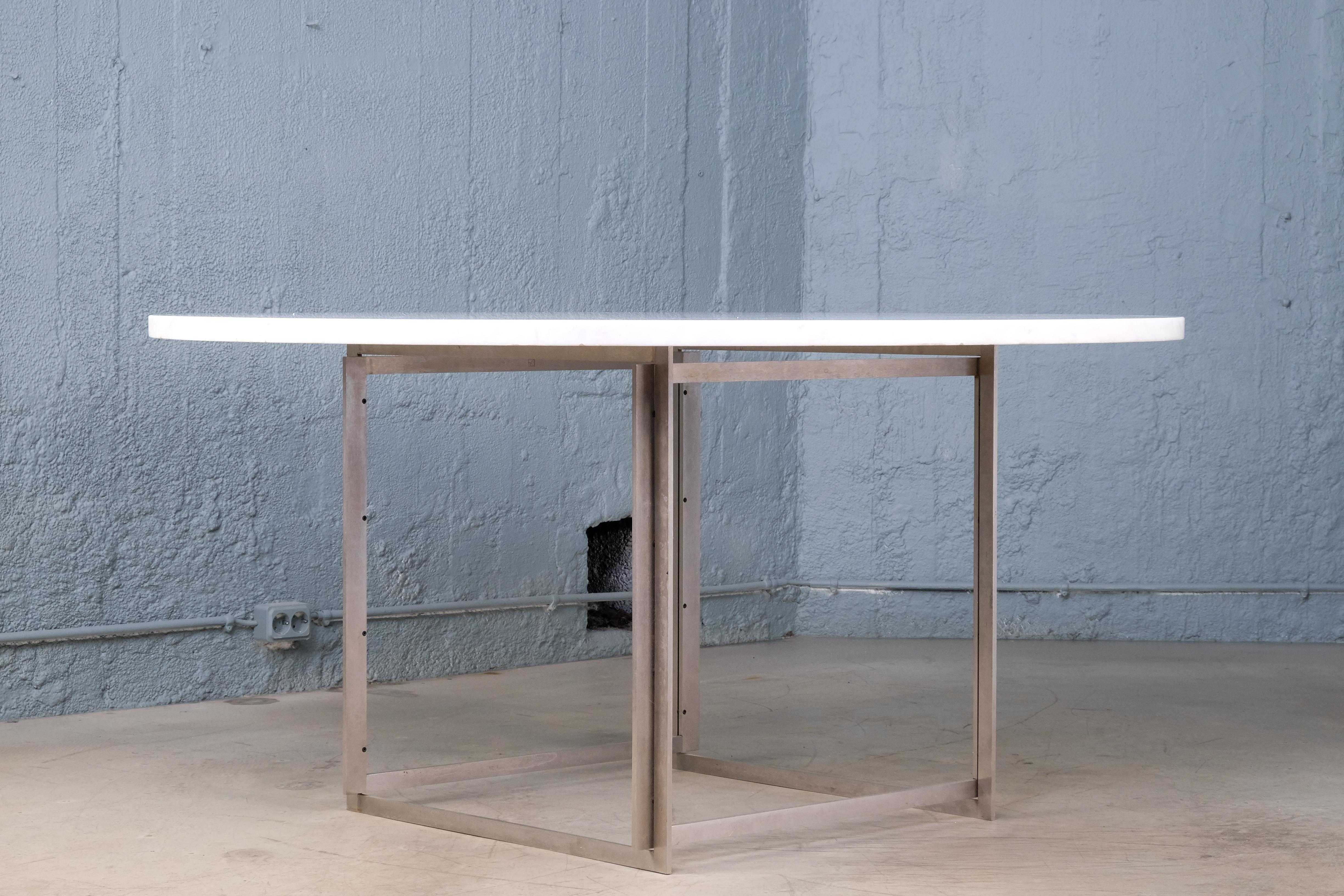 Mid-20th Century Poul Kjaerholm PK-54 Dining Table by E. Kold Christensen, Denmark For Sale