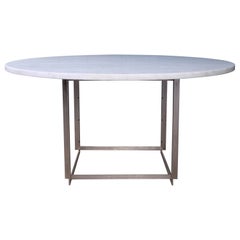 Table de salle à manger PK-54 Poul Kjaerholm par E. Kold Christensen, Danemark