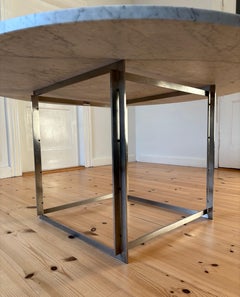 Table de salle à manger en marbre PK 54, anneau de rallonge en érable, Fritz Hansen 2008