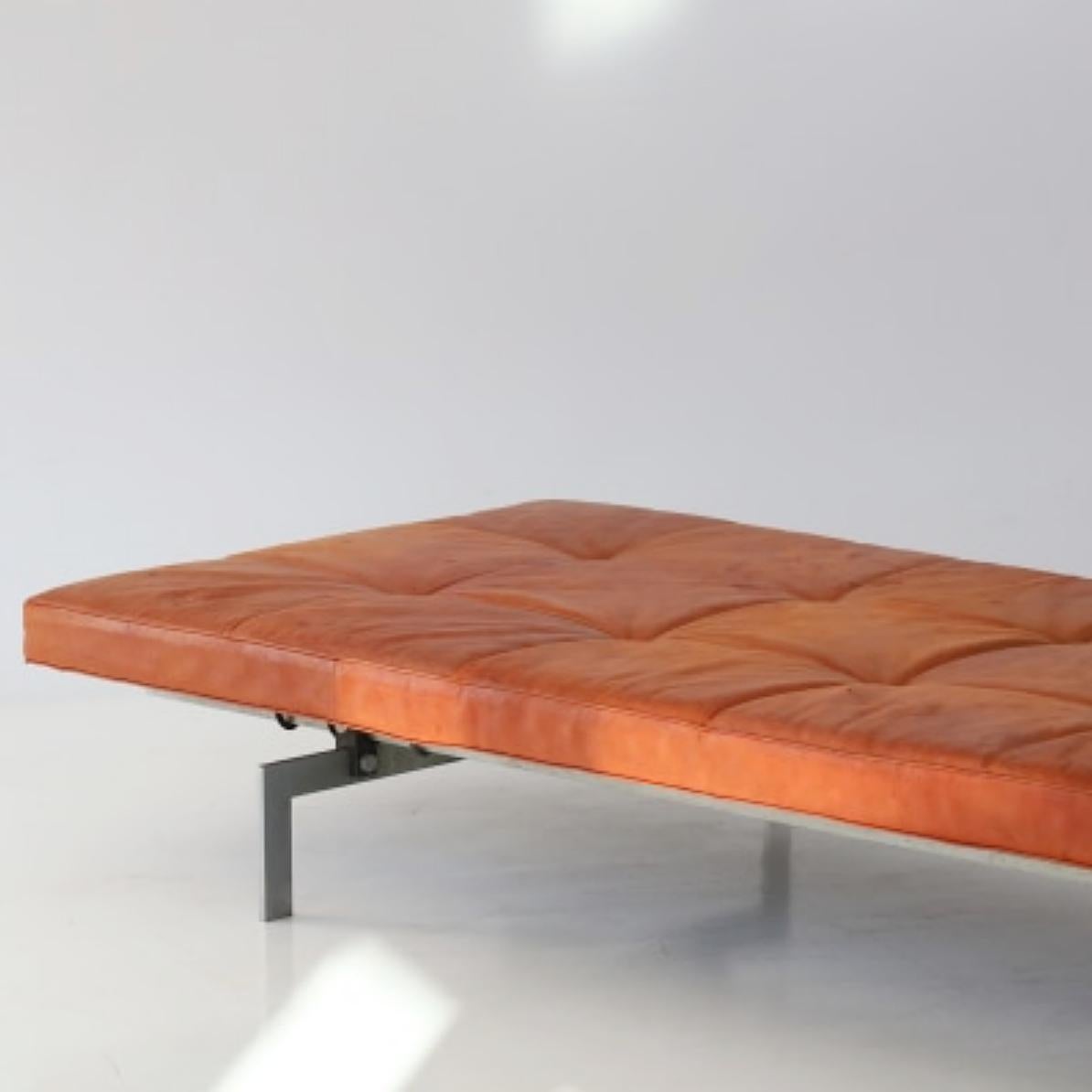 Poul Kjærholm, PK 80 Daybed, E. Kold Christensen, um 1965 (Moderne der Mitte des Jahrhunderts) im Angebot