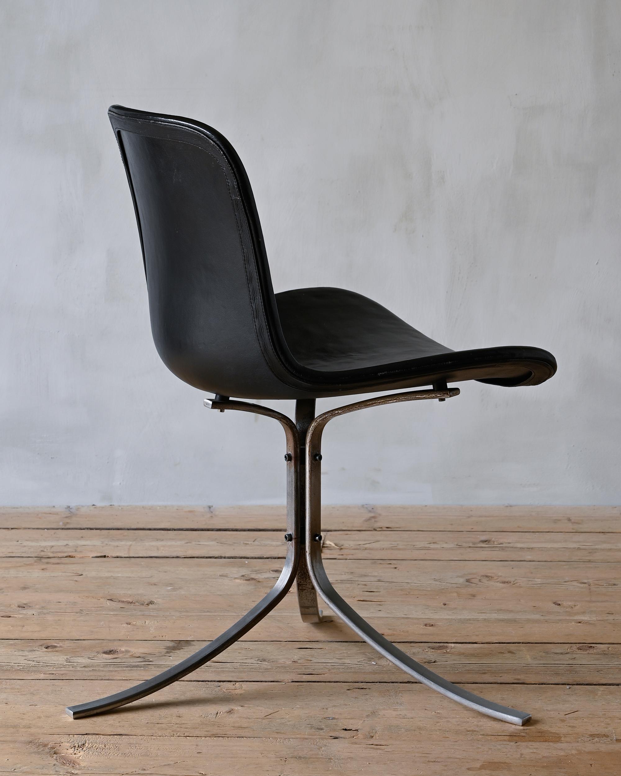 Poul Kjærholm PK 9 Tulip Chair In Good Condition For Sale In Mjöhult, SE