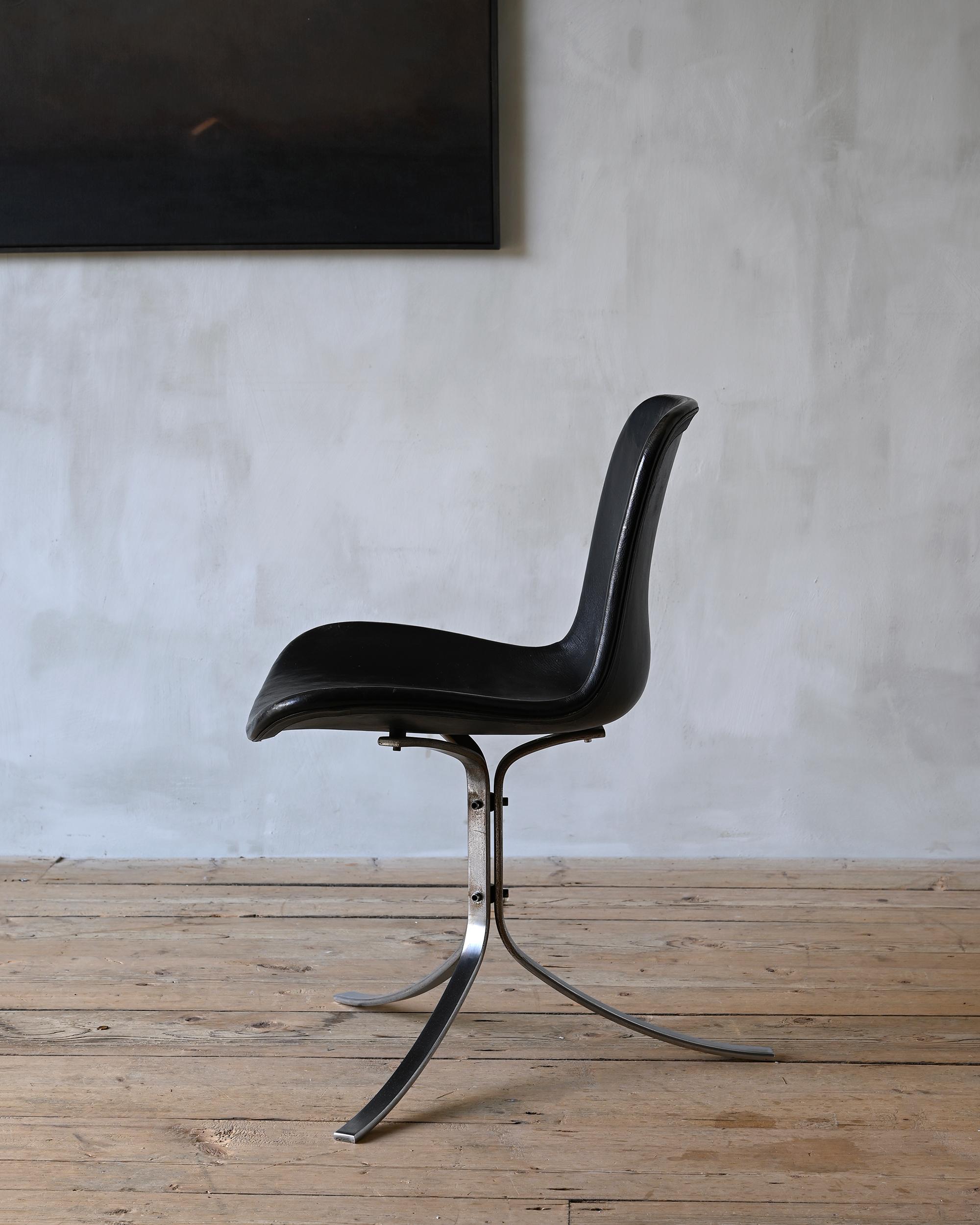 20th Century Poul Kjærholm PK 9 Tulip Chair For Sale