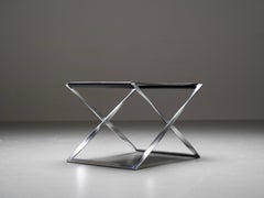 Poul Kjærholm PK 91 Tabouret par Fritz Hansen, Danemark