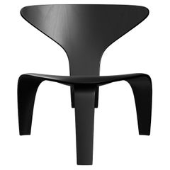 Poul Kjærholm 'PK0 A' Chair for Fritz Hansen in Black Colored Ash