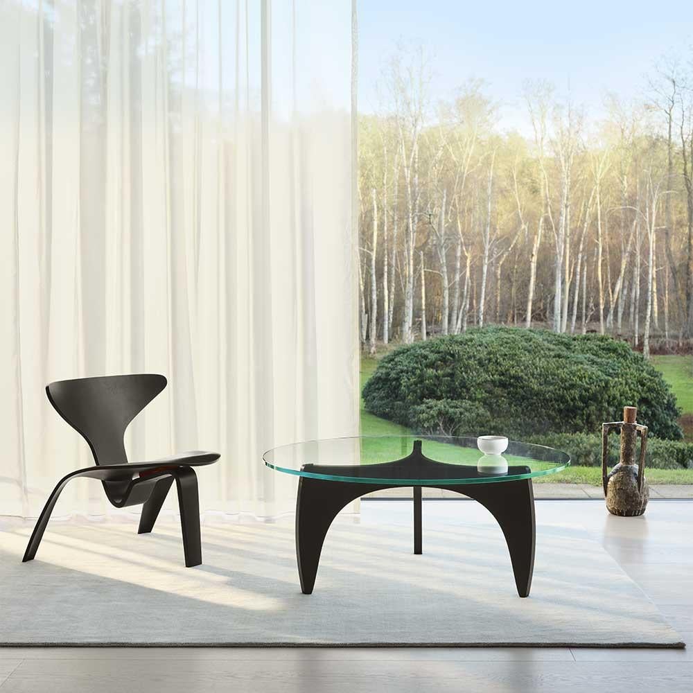 Poul Kjaerholm PK0 A Lounge Chair Schwarz Esche für Fritz Hansen im Angebot 1