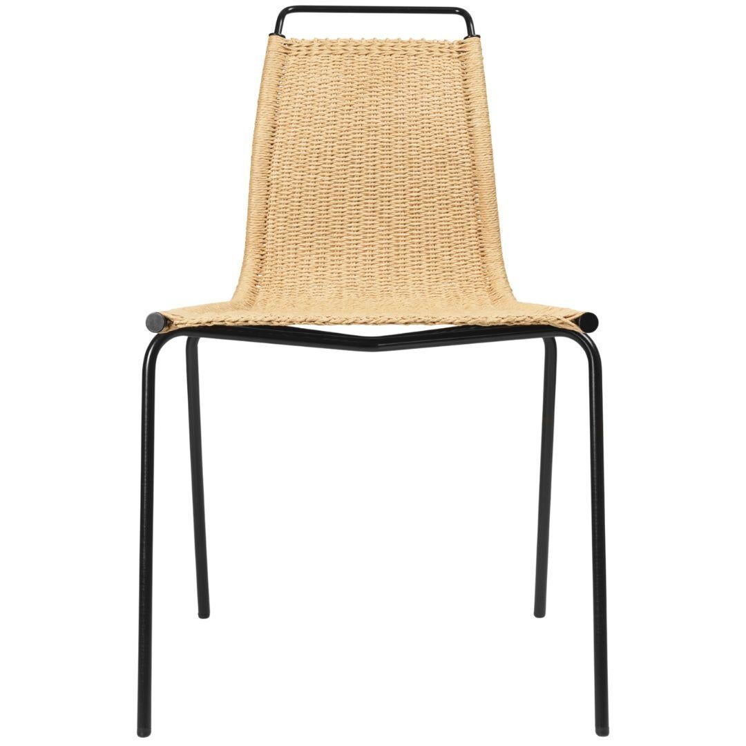 Poul Kjærholm 'PK1' Chair in Stainless Steel & Paper Cord for Carl Hansen & Son For Sale 4