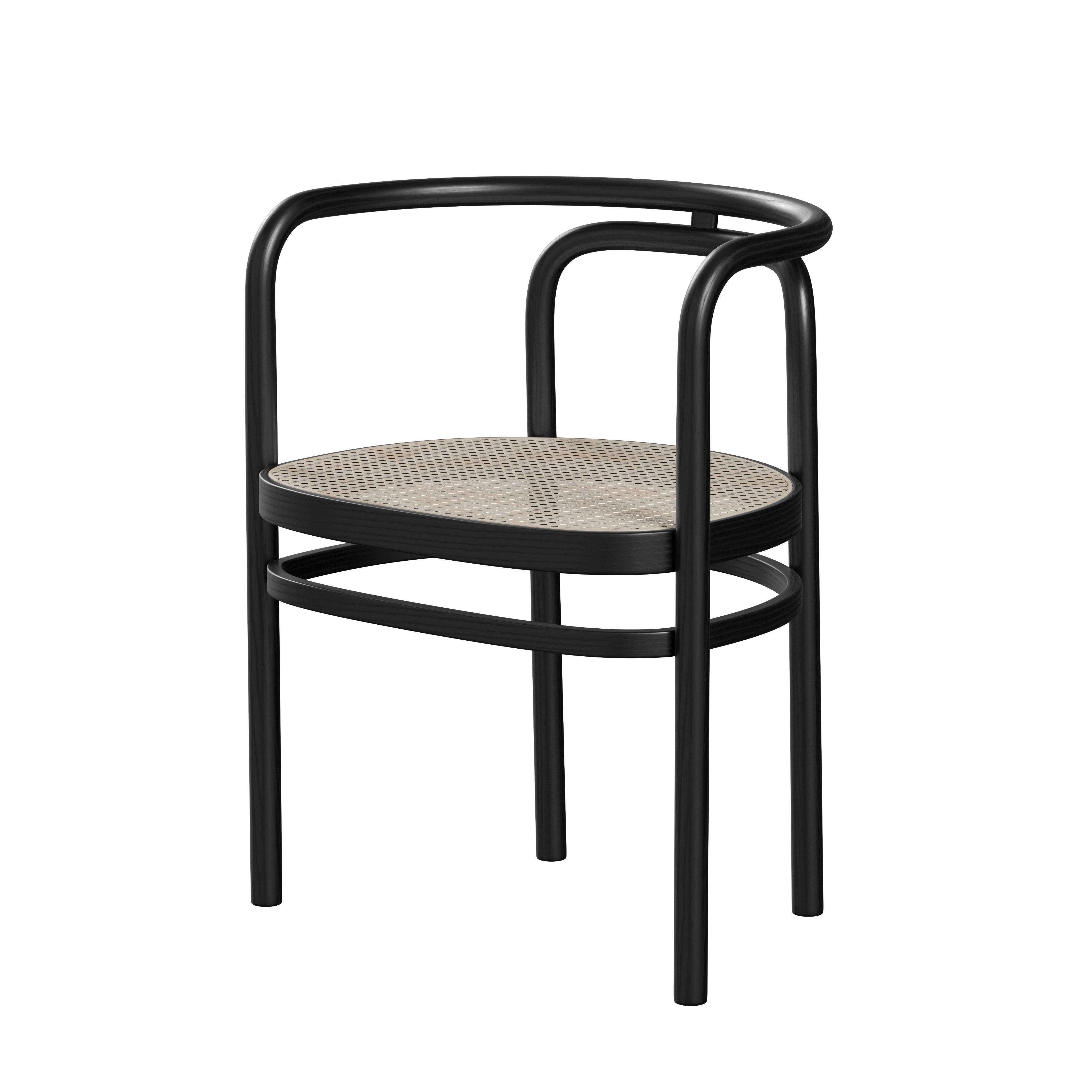 Poul Kjærholm 'PK15' Stuhl für Fritz Hansen aus schwarz gefärbter Esche im Angebot 2