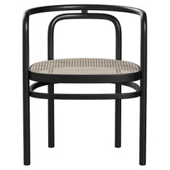 Poul Kjærholm 'PK15' Stuhl für Fritz Hansen aus schwarz gefärbter Esche