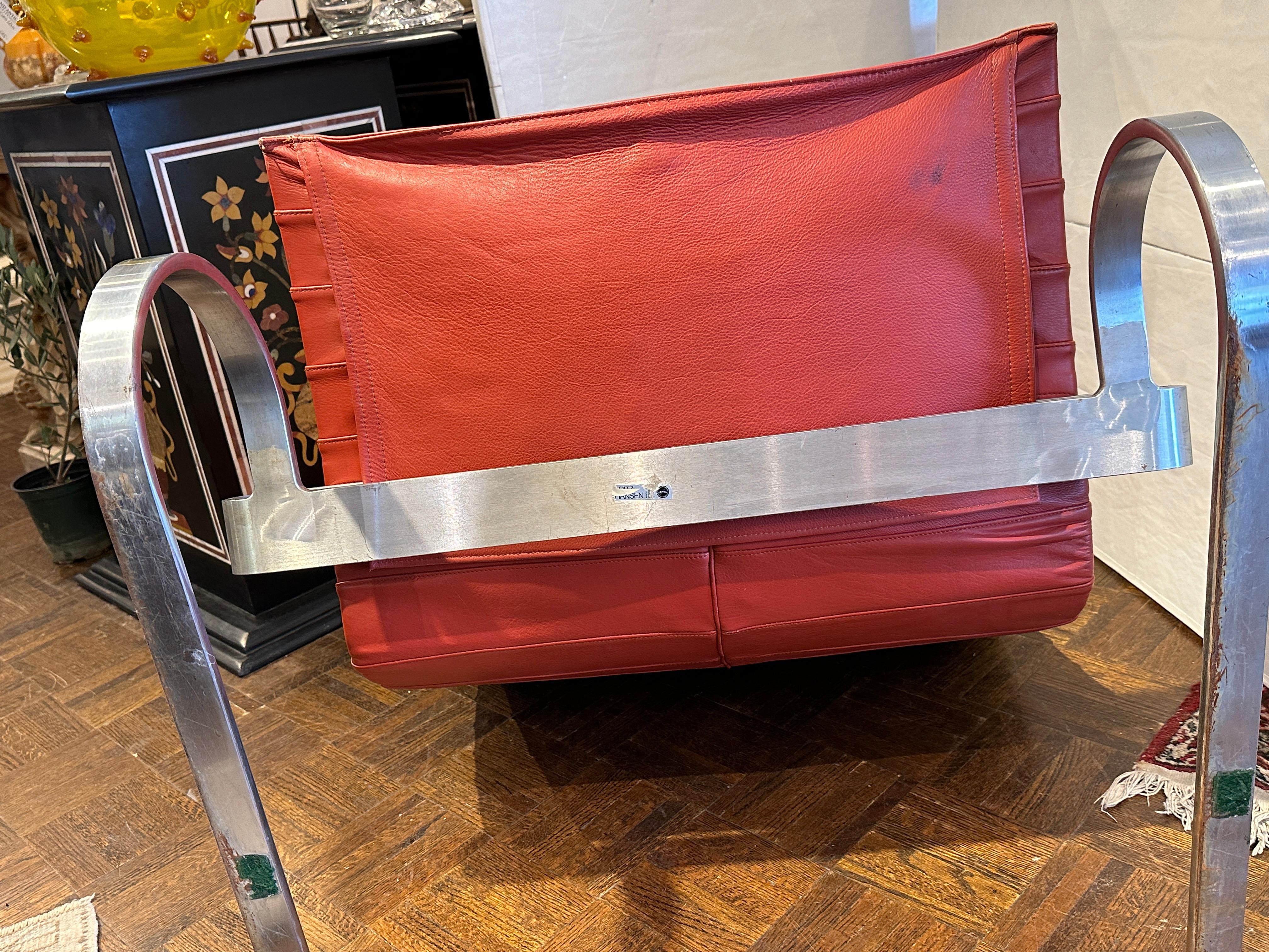 Poul Kjaerholm PK20 Easy Leather Chair In Good Condition For Sale In Summerland, CA