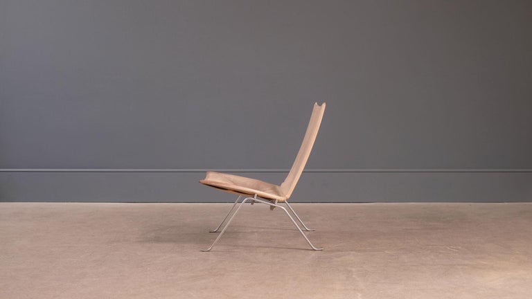 Danish Poul Kjaerholm PK22 Chair For Sale