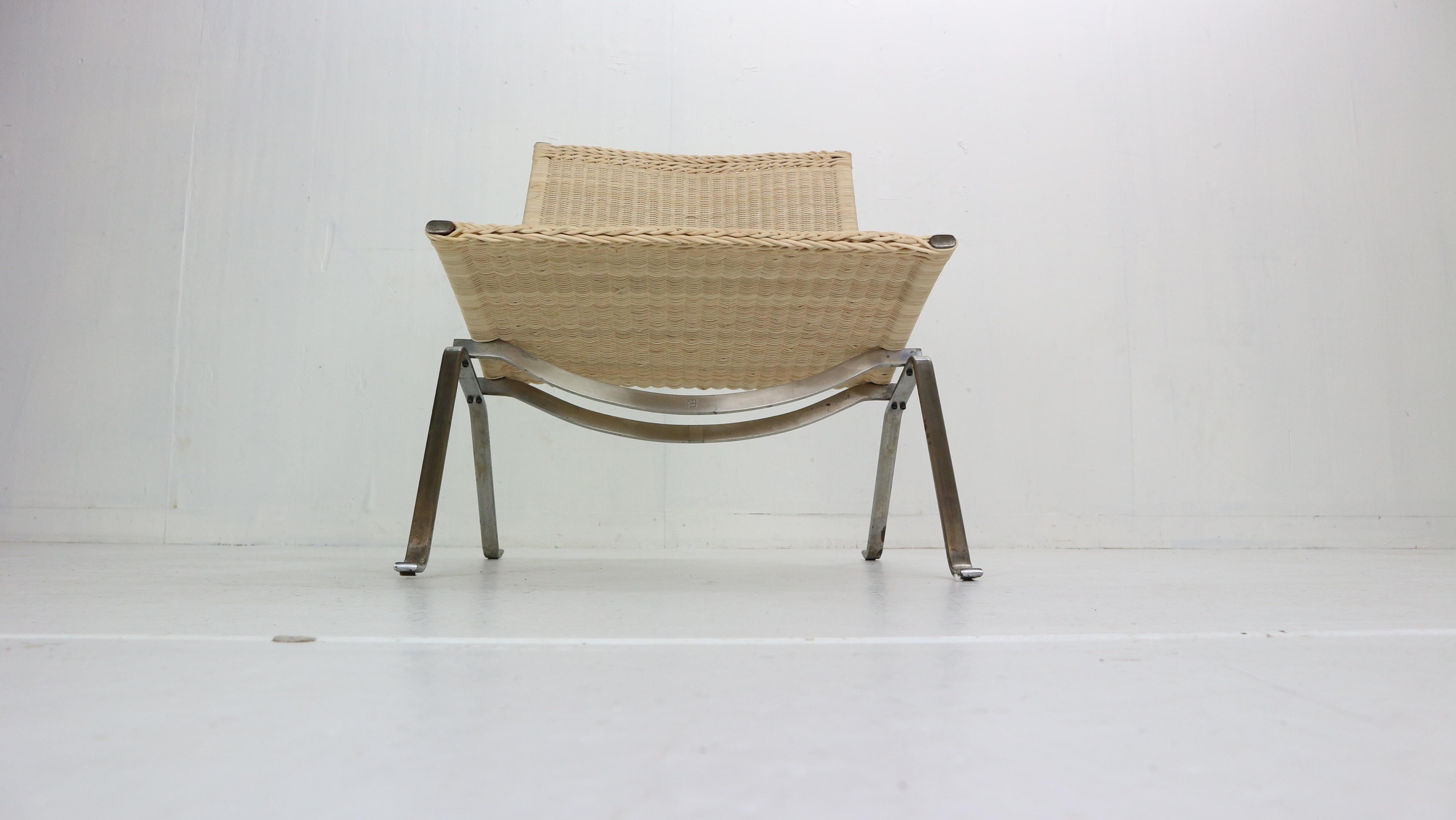 Poul Kjaerholm PK22 Easy Chair For E. Kold Christensen, 1956, Denmark In Good Condition In The Hague, NL