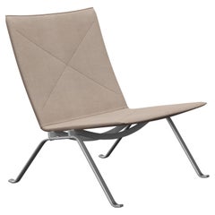 Poul Kjærholm 'PK22' Lounge Chair for Fritz Hansen in Canvas
