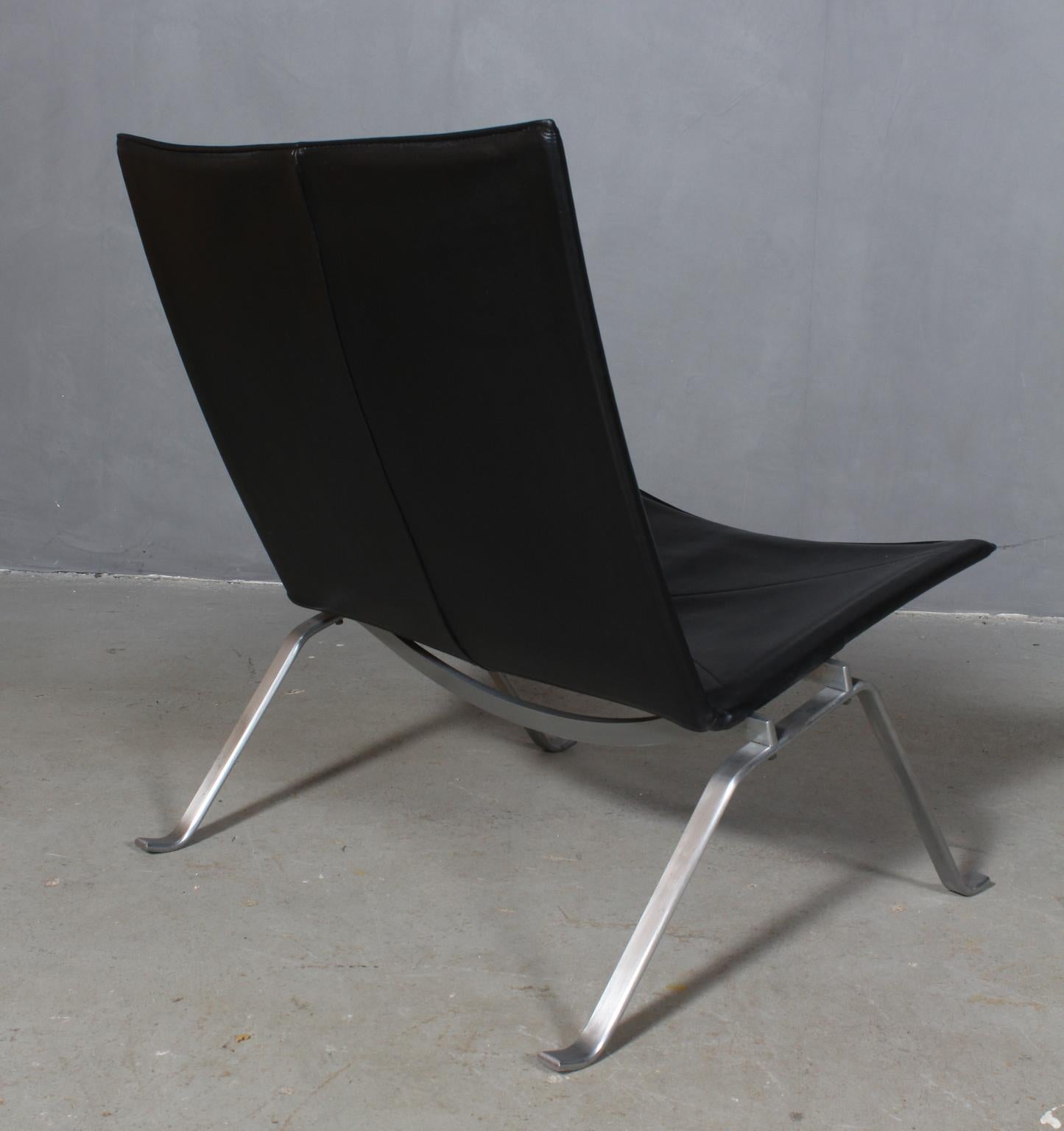 Stainless Steel Poul Kjærholm PK22 Lounge Chair