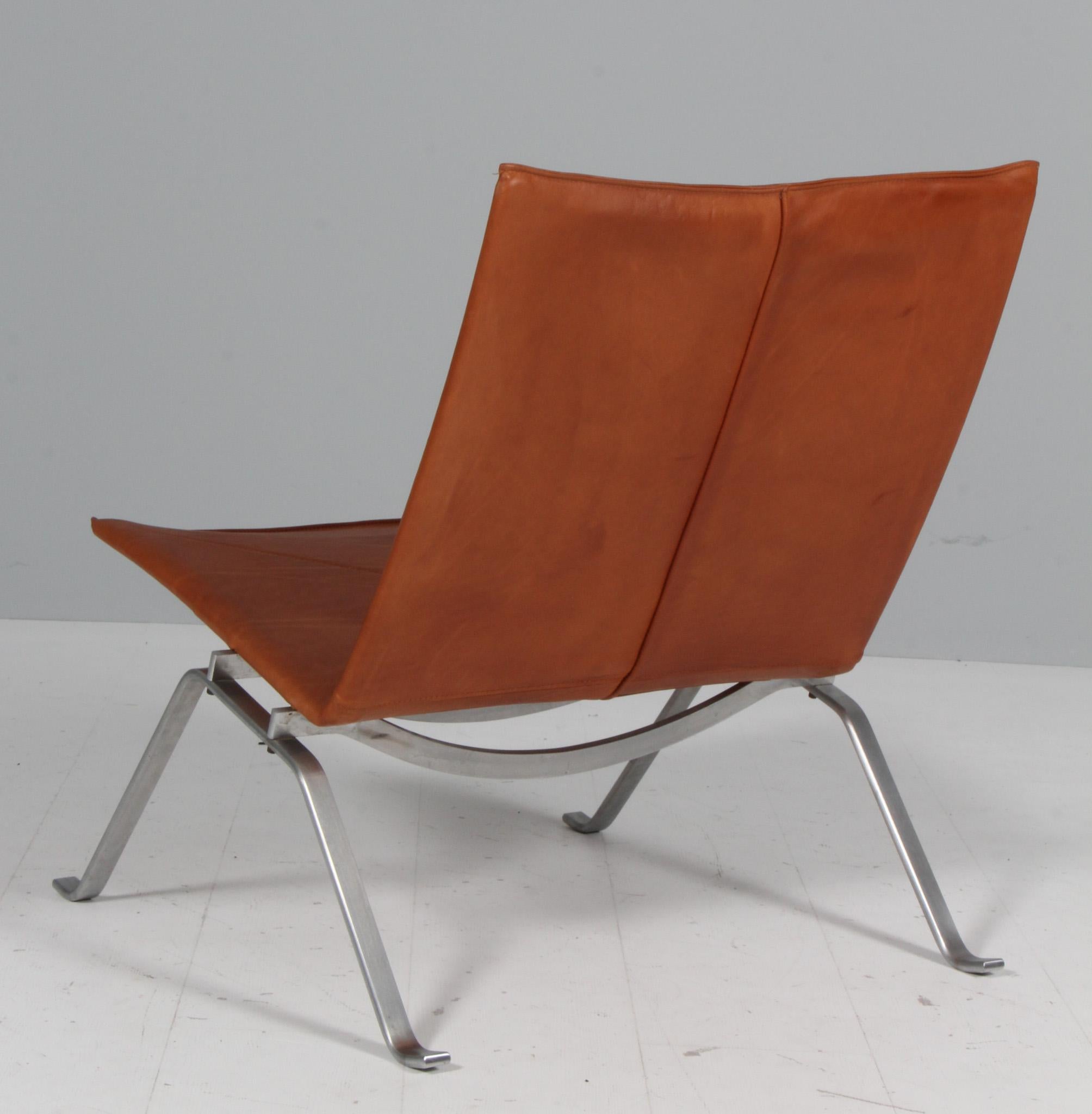 Poul Kjærholm PK22 Lounge Chair, new upholstered 1