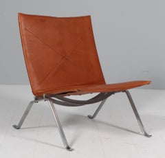Poul Kjærholm PK22 Lounge Chair, new upholstered