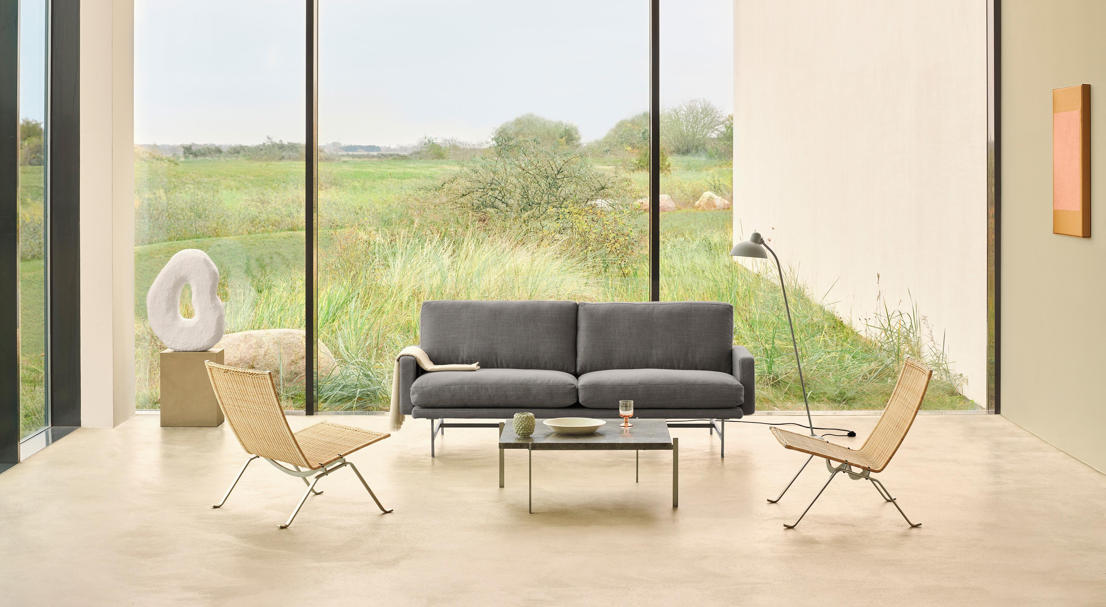 The PK22™ has the subtle silhouette that has become a genuine design classic. The iconic chair exemplifies Poul Kjærholm’s vision and quest for the ideal form and dimension. PK22™ remains a fundamentally modern chair for design enthusiasts today.