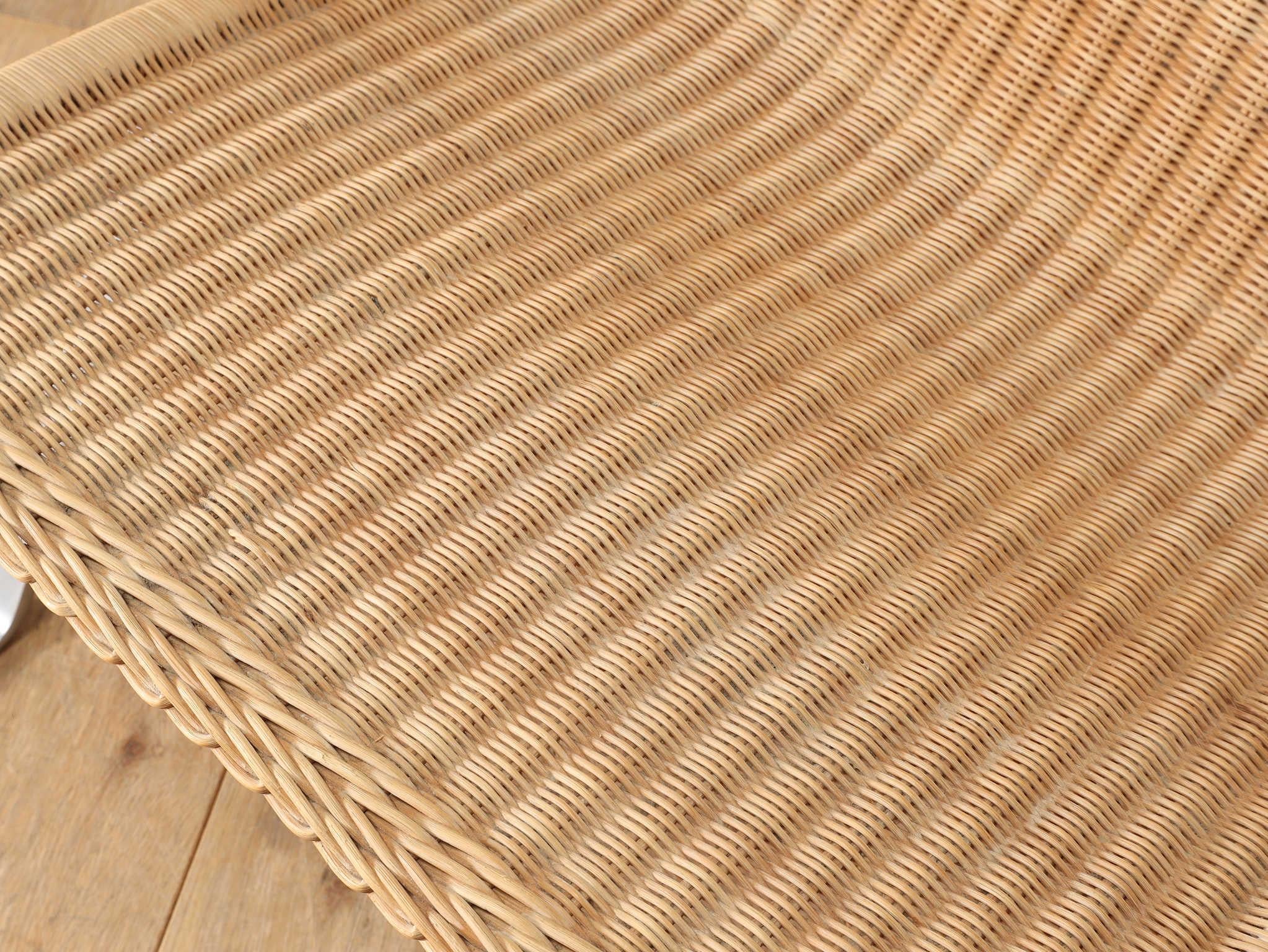 Poul Kjærholm 'PK22' Wicker Lounge Chair for Fritz Hansen 4