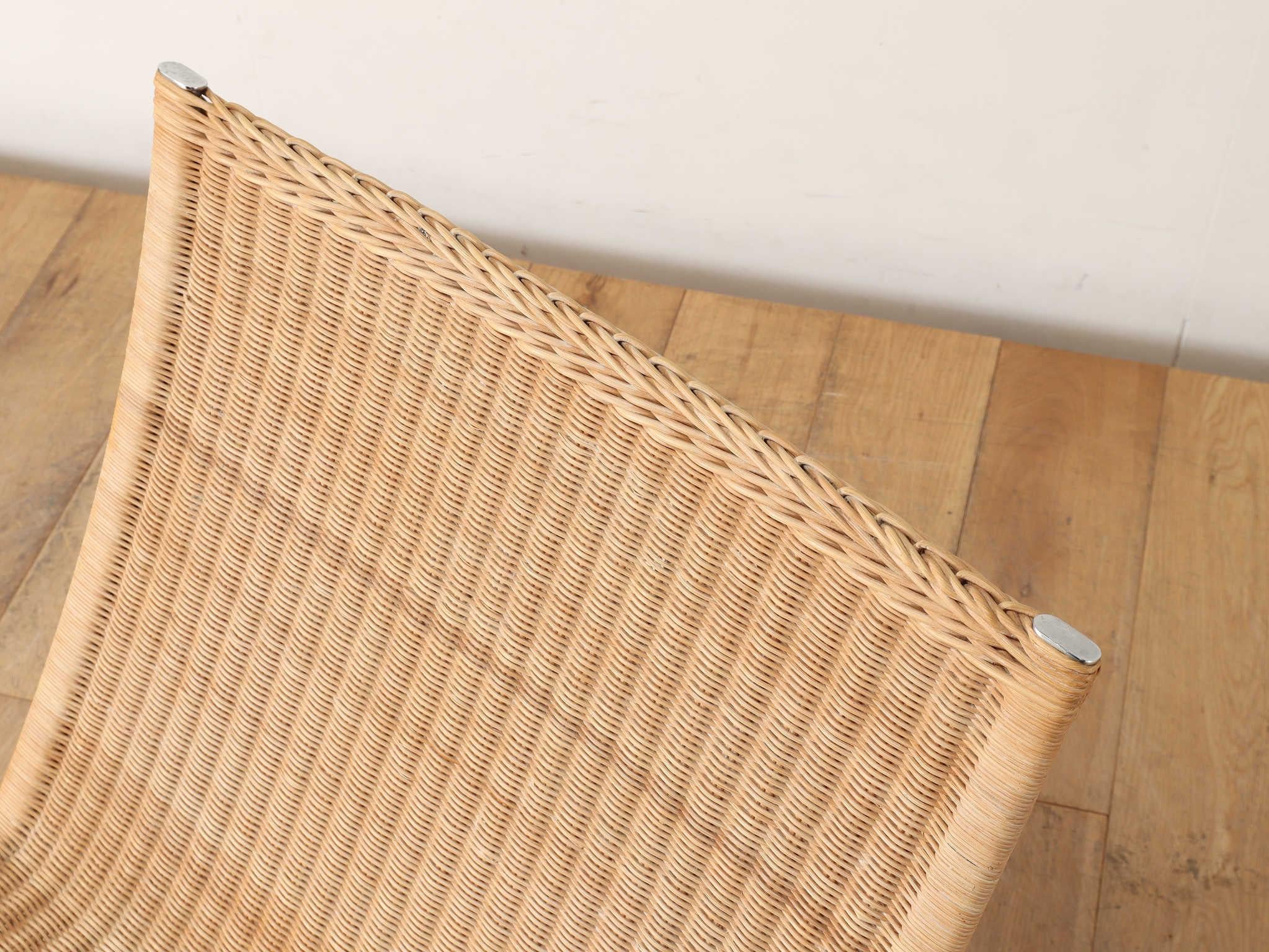 Poul Kjærholm 'PK22' Wicker Lounge Chair for Fritz Hansen 1