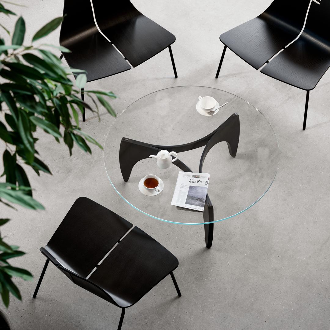Contemporary Poul Kjærholm 'PK23' Walnut and Brushed Steel Chair for Fritz Hansen For Sale