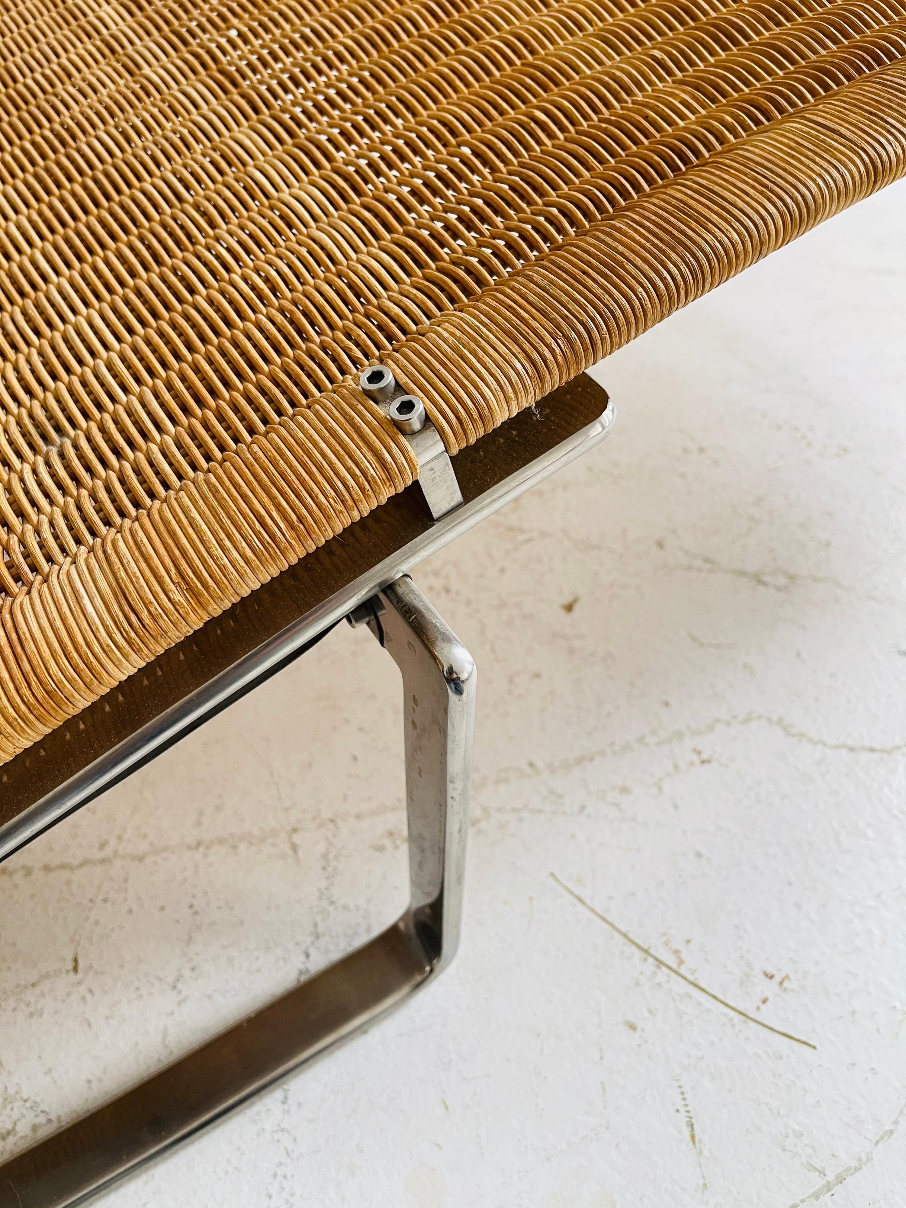 Poul Kjaerholm PK24 Chaise Lounge by Kold Christensen, Dinamarca, 1970s en venta 4