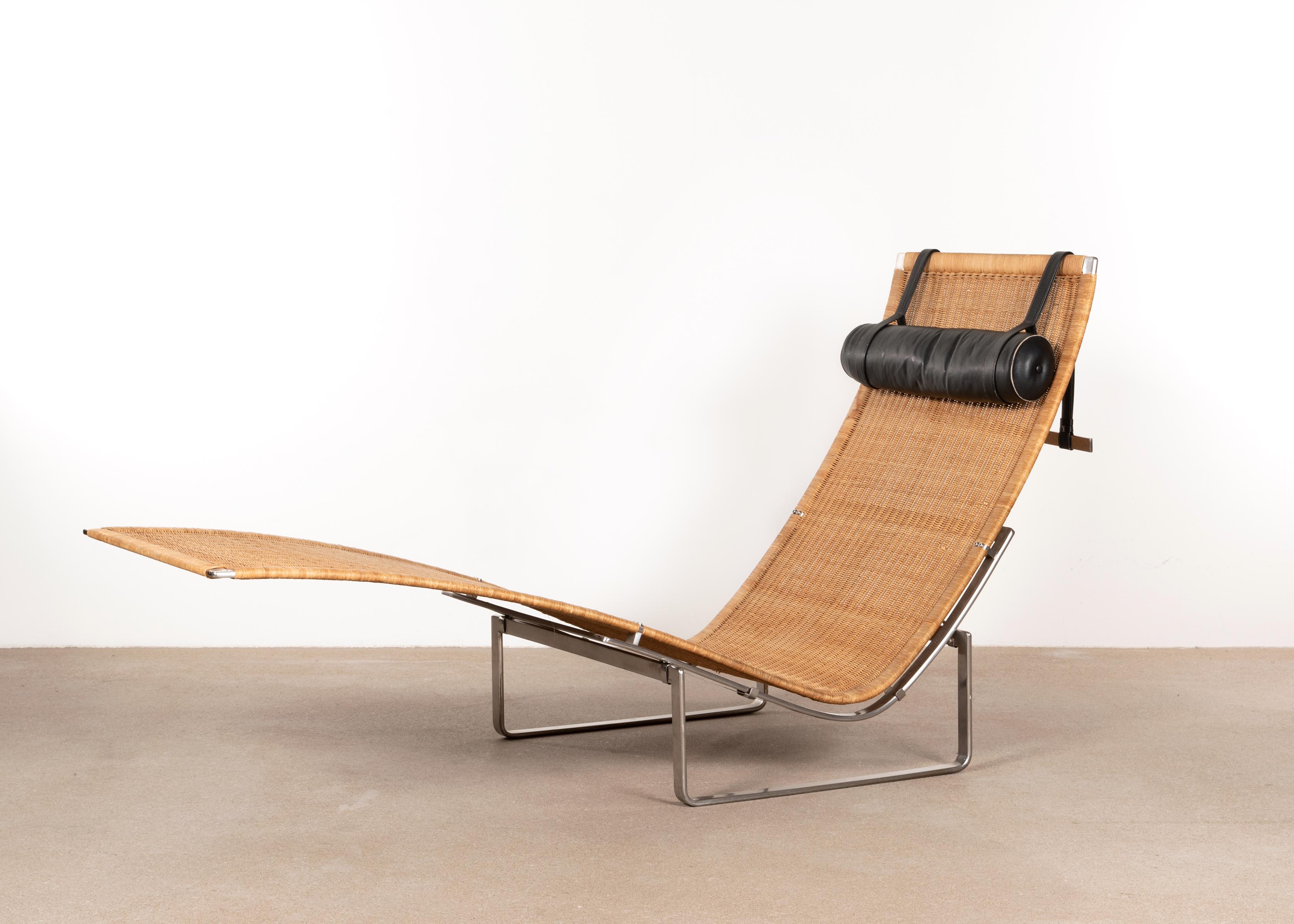 Late 20th Century Poul Kjærholm PK24 Chaise Lounge for Fritz Hansen, Denmark