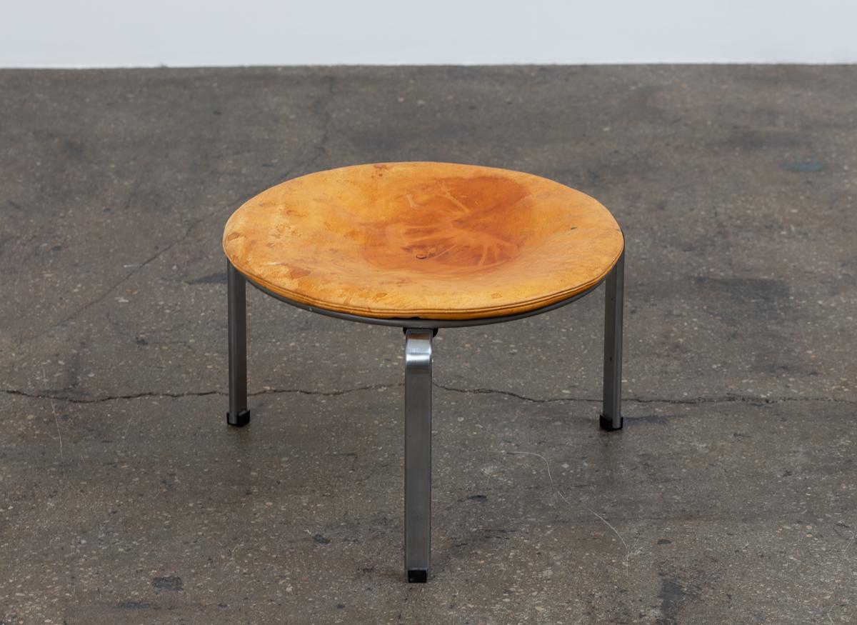 Mid-Century Modern Poul Kjaerholm PK33 stool For Sale