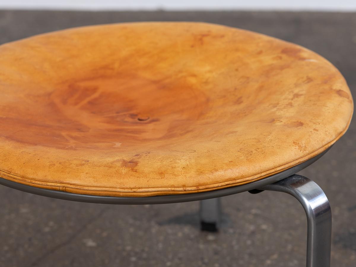 Stainless Steel Poul Kjaerholm PK33 stool For Sale