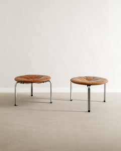 Tabourets "PK33" de Poul Kjaerholm Produit par E. Kold Christensen Danemark, années 1960