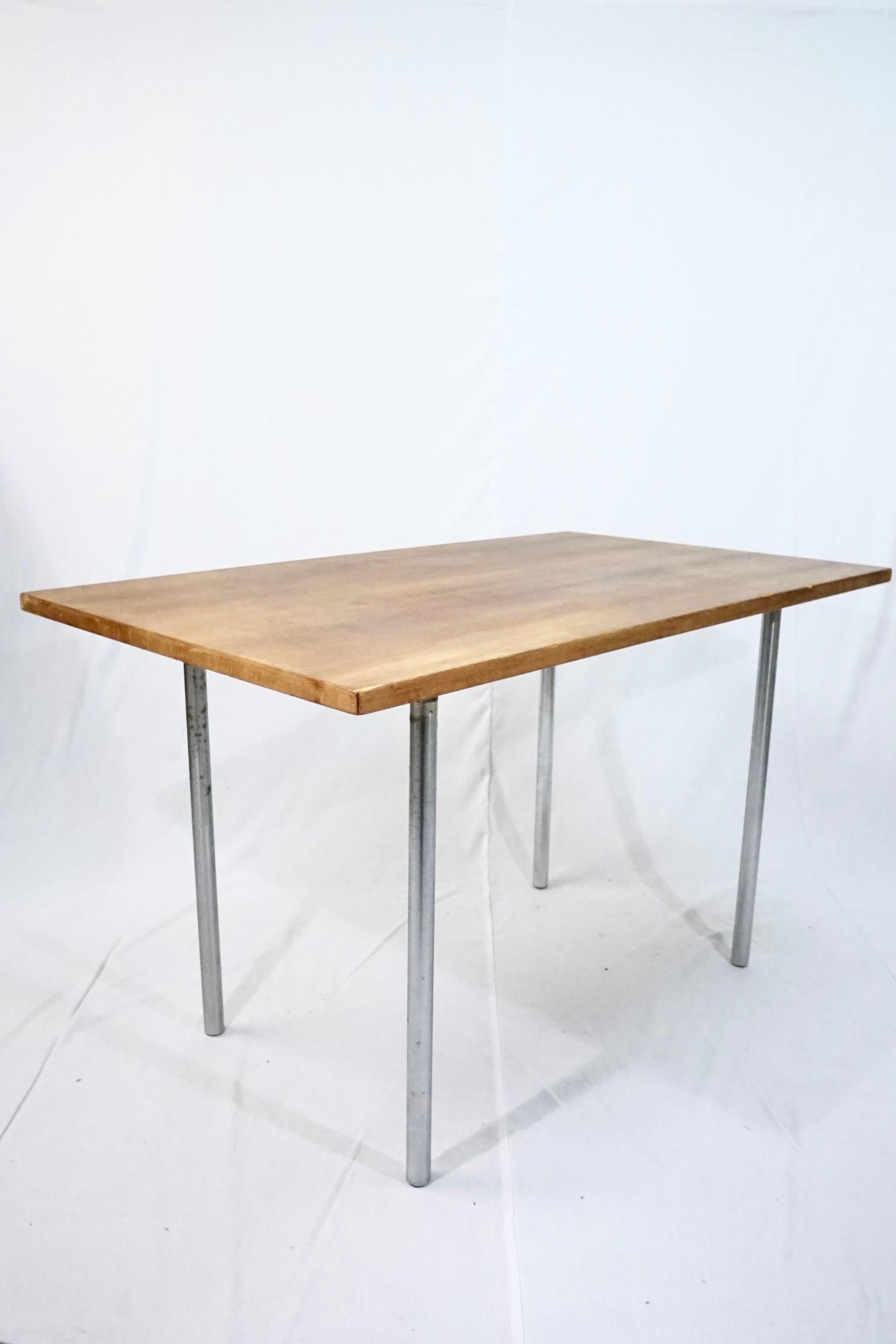 Danish Poul Kjærholm Pk41 Dining Table in Oregon Pine Manufactured by E Kold