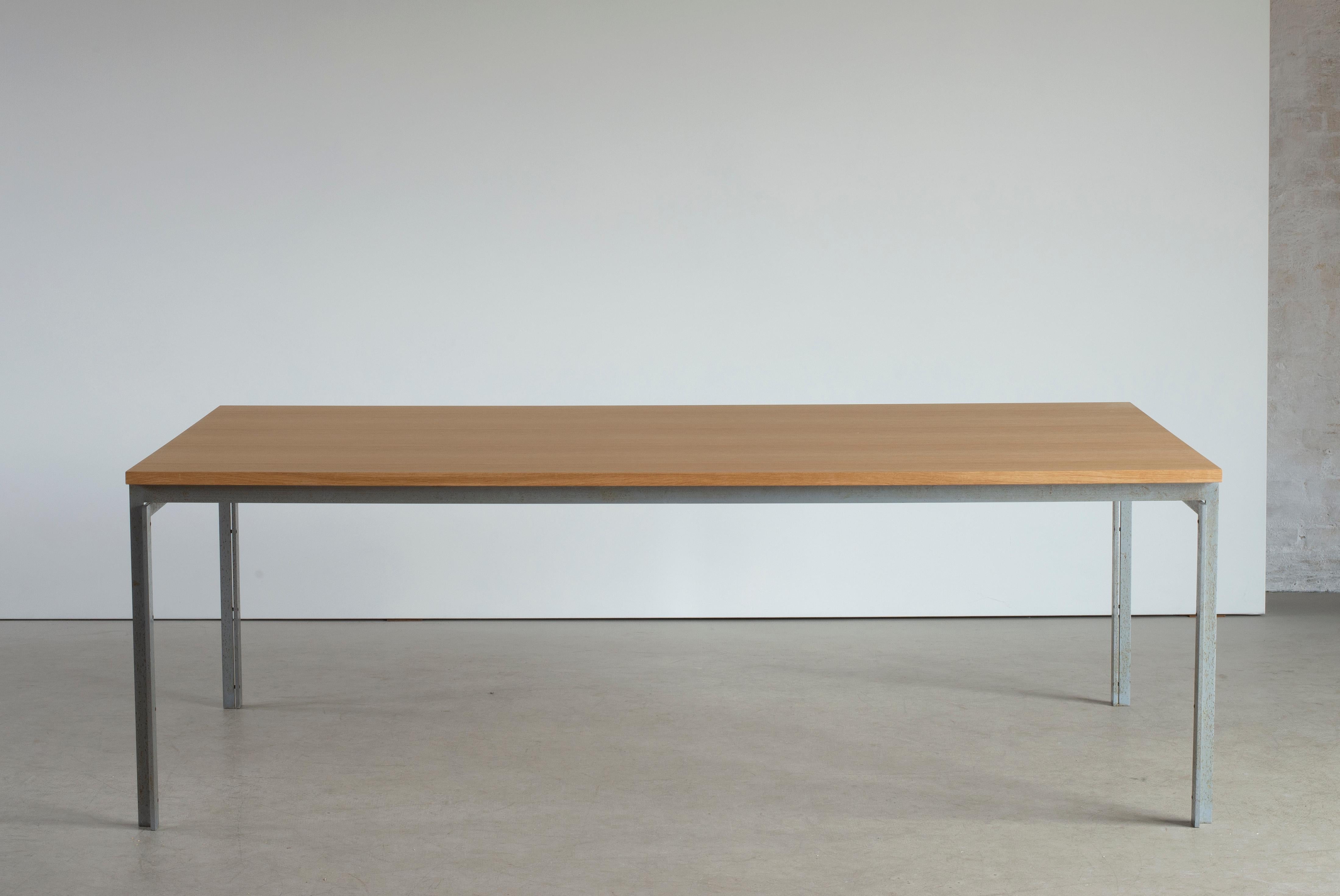 Scandinave moderne Table de travail PK51 de Poul Kjaerholm pour E. Kold Christensen en vente