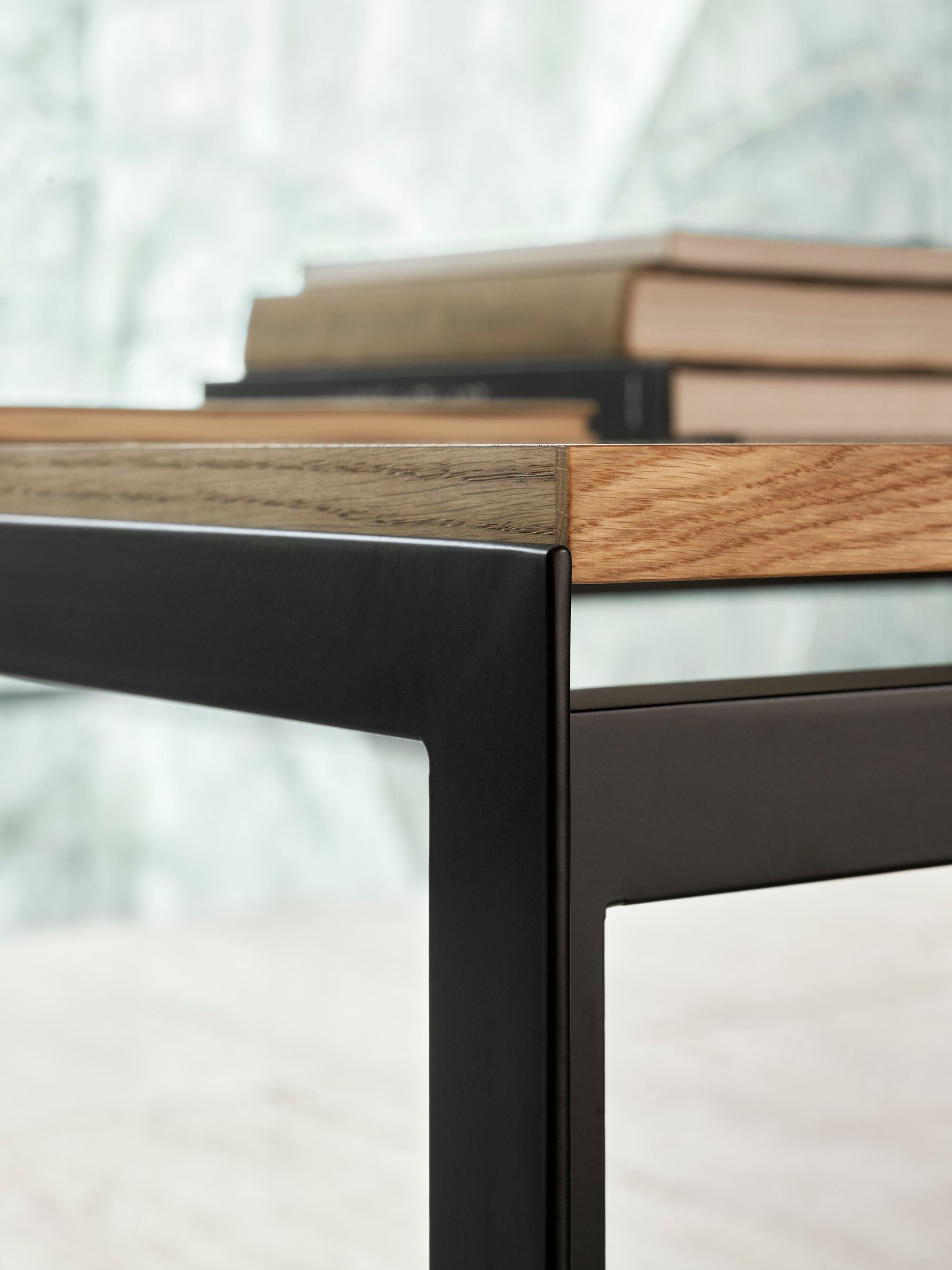 Scrivania per studenti con cassetto in nero di Poul Kjærholm per Carl Hansen & Son in vendita 2