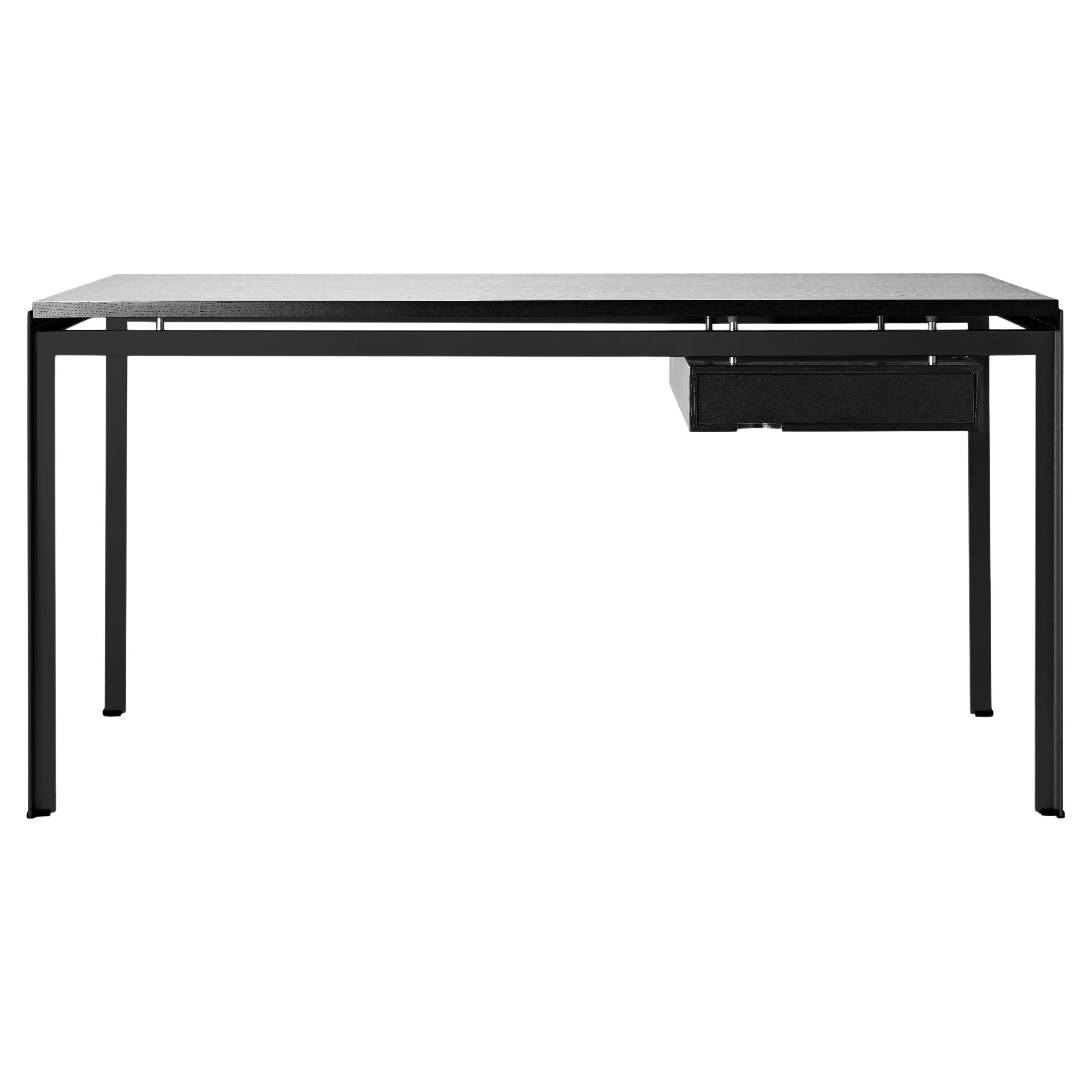 Poul Kjærholm 'PK52A' Student Desk with Drawer in Black for Carl Hansen & Son