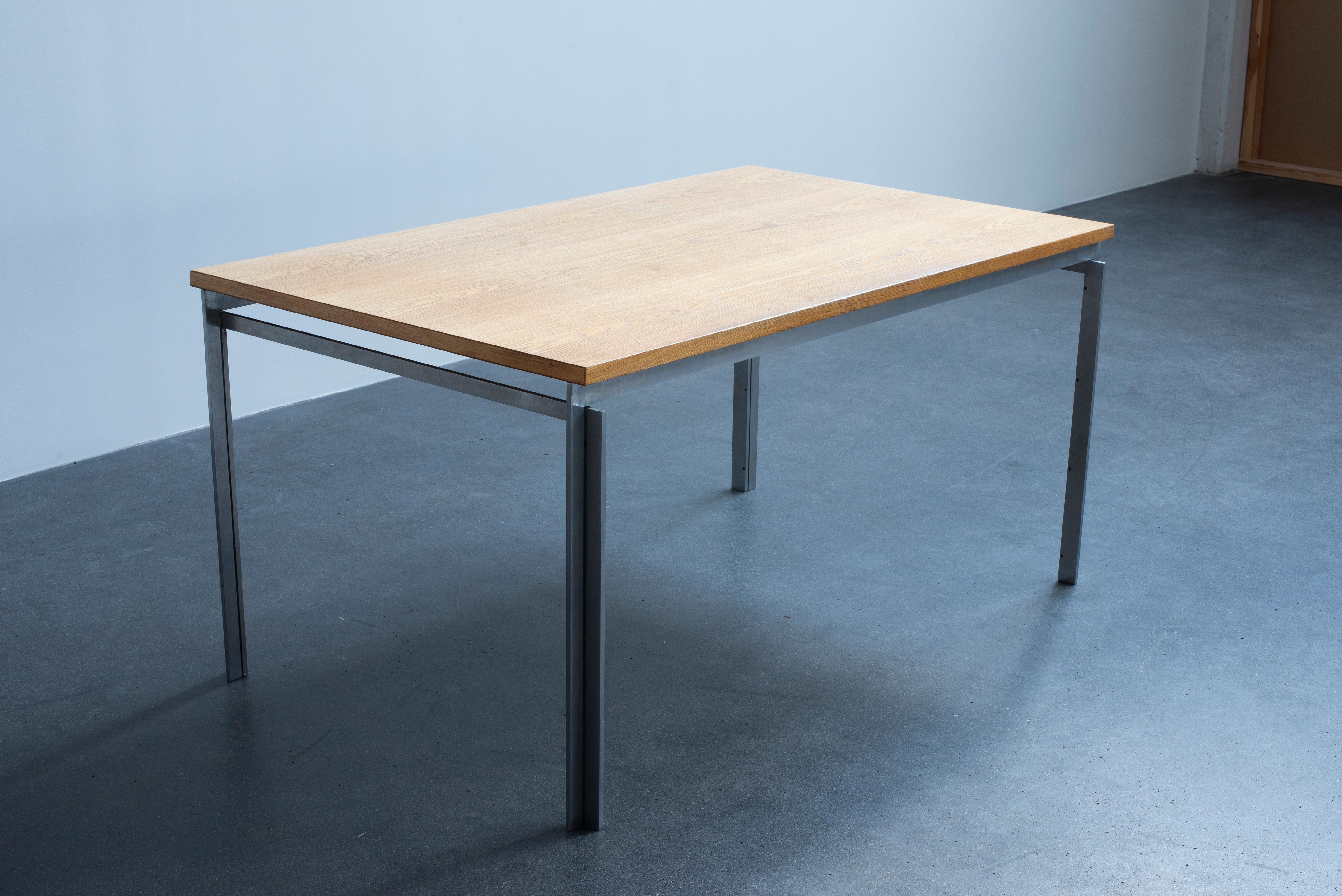 Steel Poul Kjaerholm PK53 Desk for E. Kold Christensen For Sale