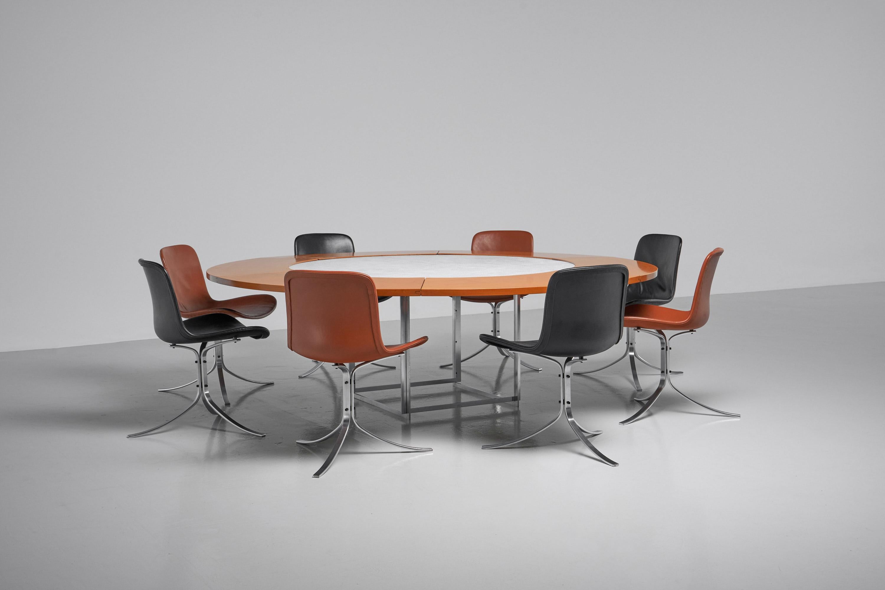 Poul Kjaerholm PK54 Dining Table Fritz Hansen, 1983 6