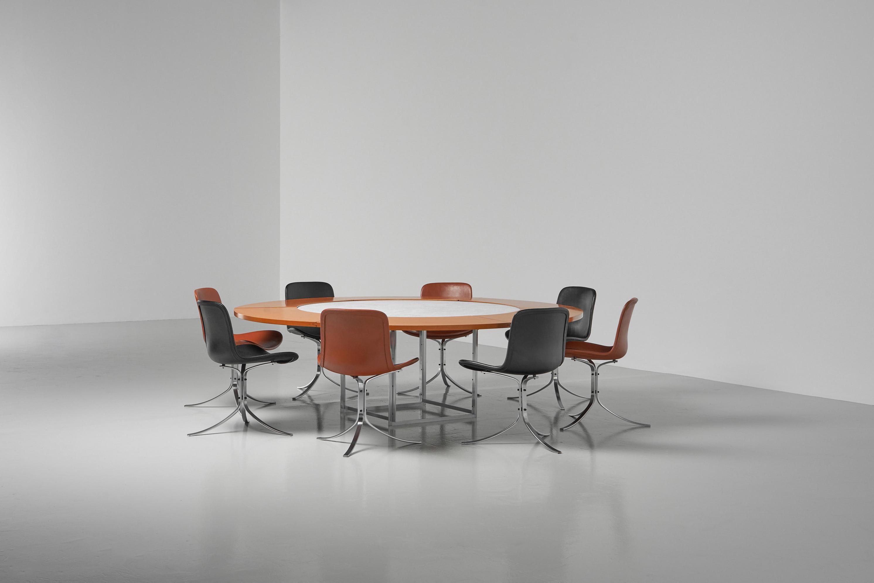 Poul Kjaerholm PK54 Dining Table Fritz Hansen, 1983 9