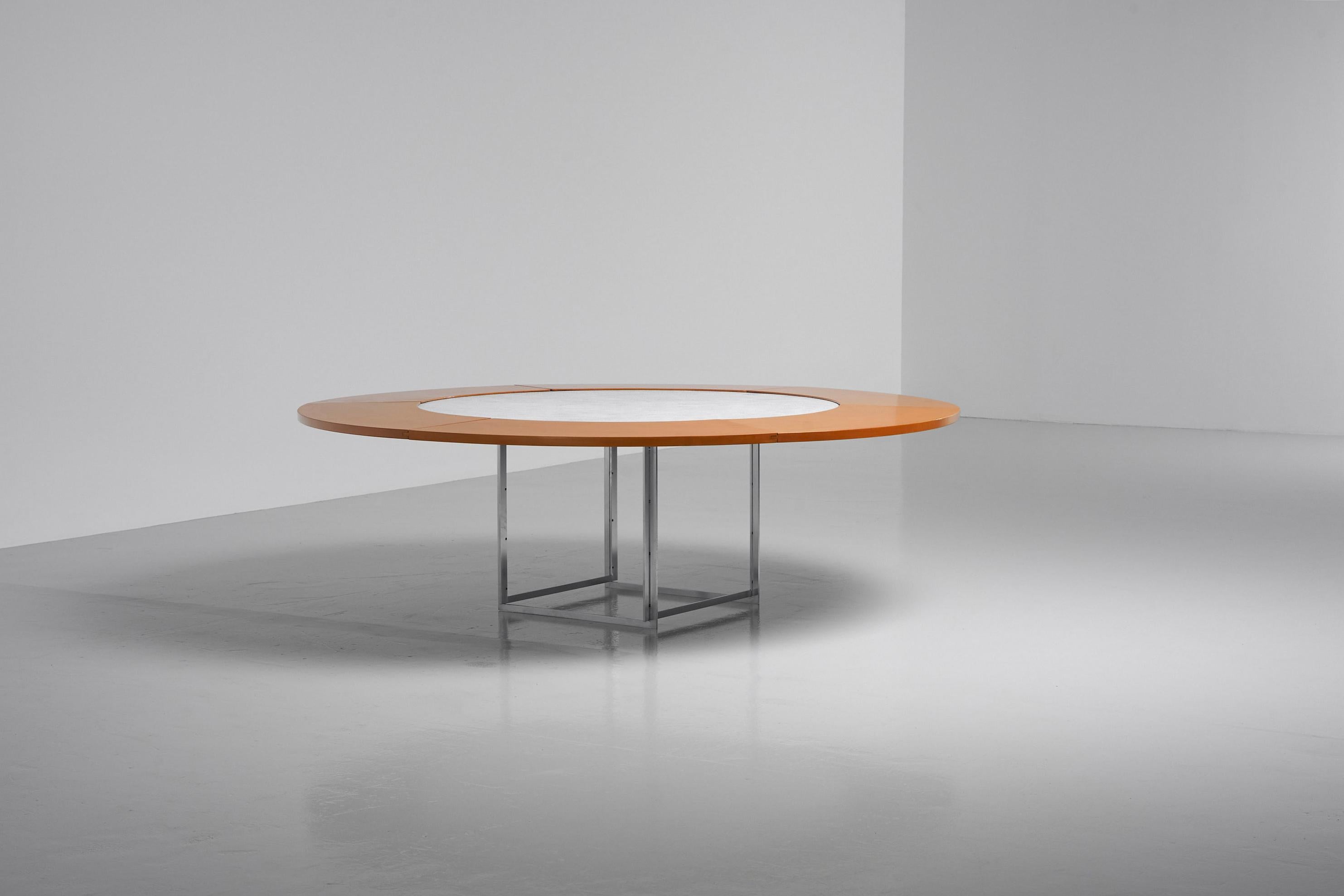 Mid-20th Century Poul Kjaerholm PK54 Dining Table Fritz Hansen, 1983
