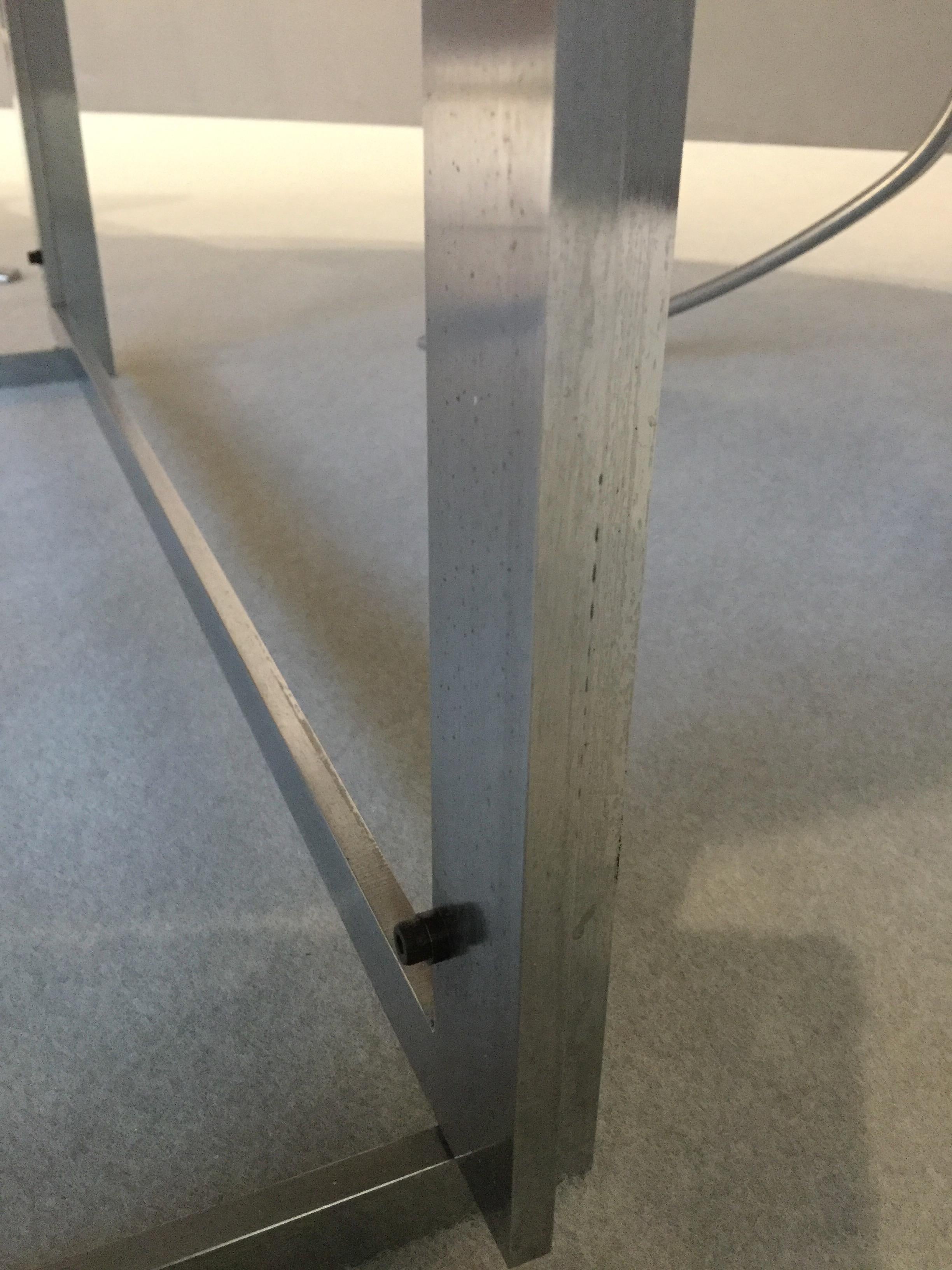 Steel Poul Kjaerholm PK54 Table and PK9 Chairs by Ejvind Kold Christensen