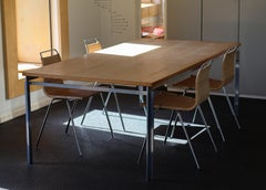 Poul Kjærholm PK55 Work / Dining Table for E. Kold Christensen, 1957