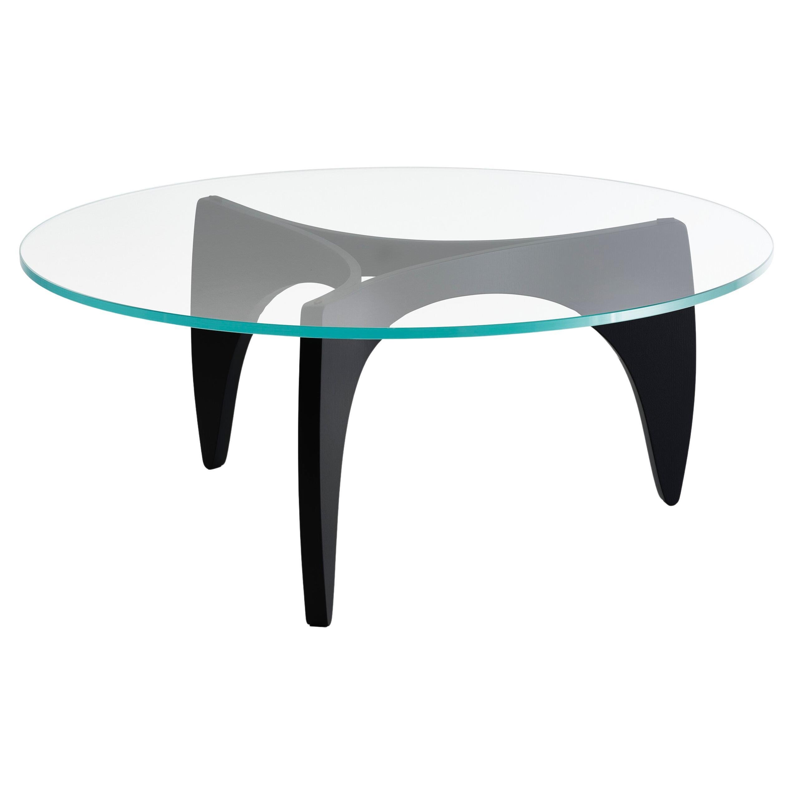 Poul Kjærholm PK60 Table basse en frêne noir pour Fritz Hansen