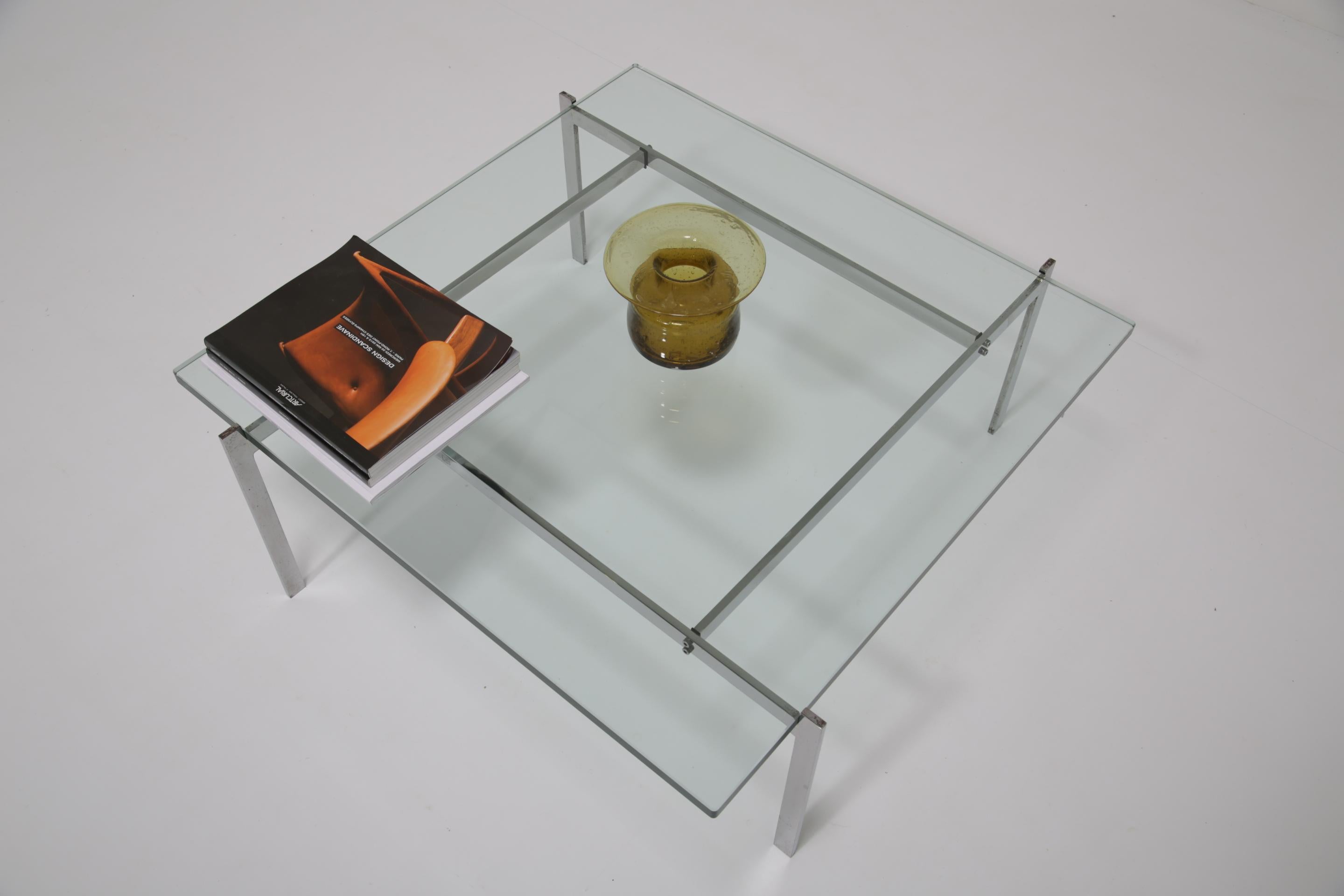 Poul Kjaerholm PK61 Couchtisch by  Ejvind Kold Christensen, 1956 Dänemark. (Dänisch) im Angebot