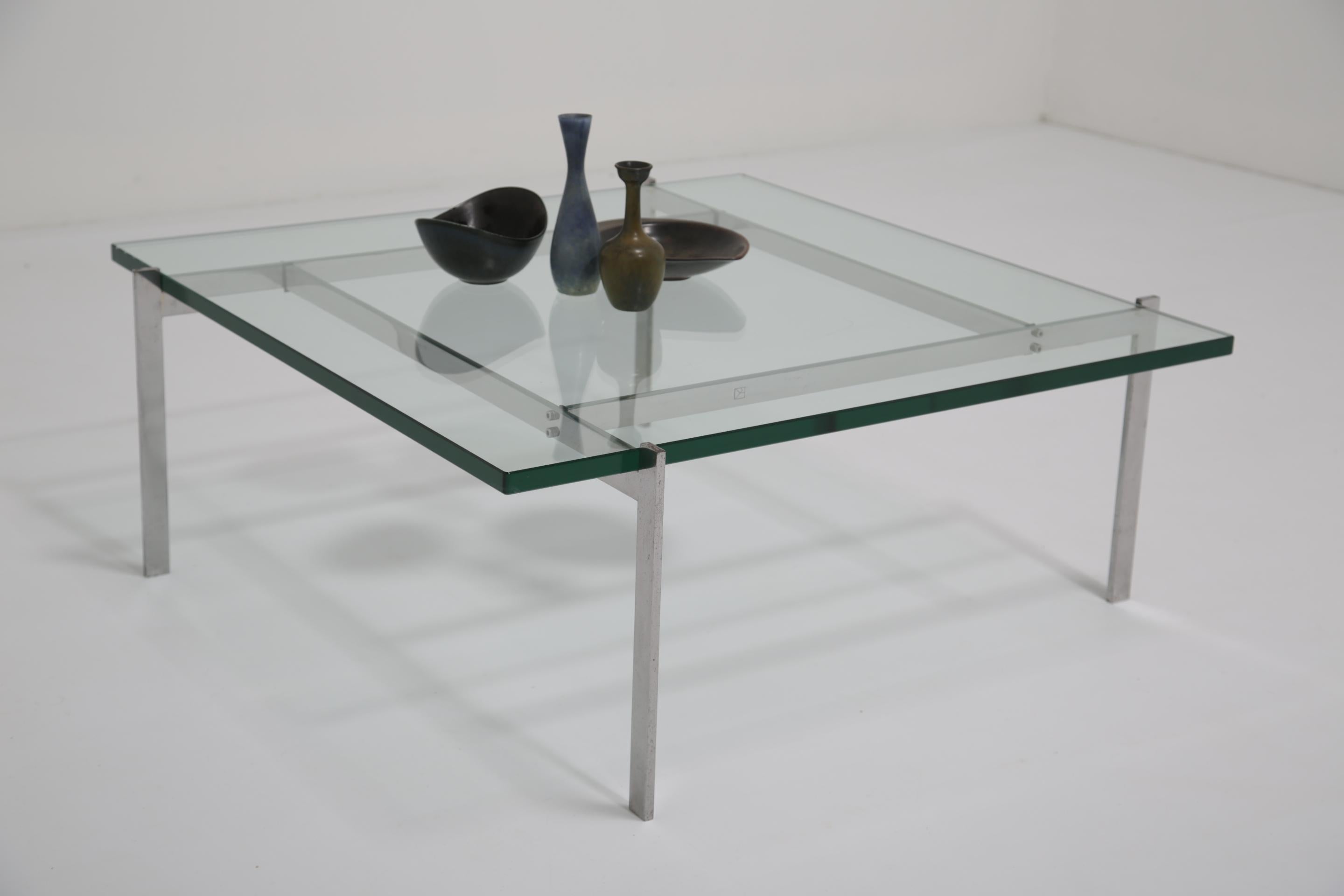 Poul Kjaerholm PK61 Couchtisch by  Ejvind Kold Christensen, 1956 Dänemark. im Zustand „Relativ gut“ im Angebot in Dublin 8, IE